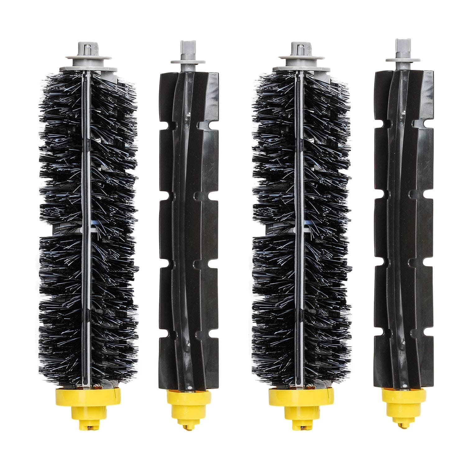 HIFROM Replacement Bristle and Flexible Beater Brush Replacement for 600 Series 680 660 655 651 650 Vacuum Accessory, Bristle Brush & Flexible Beater Brush (2 Set)