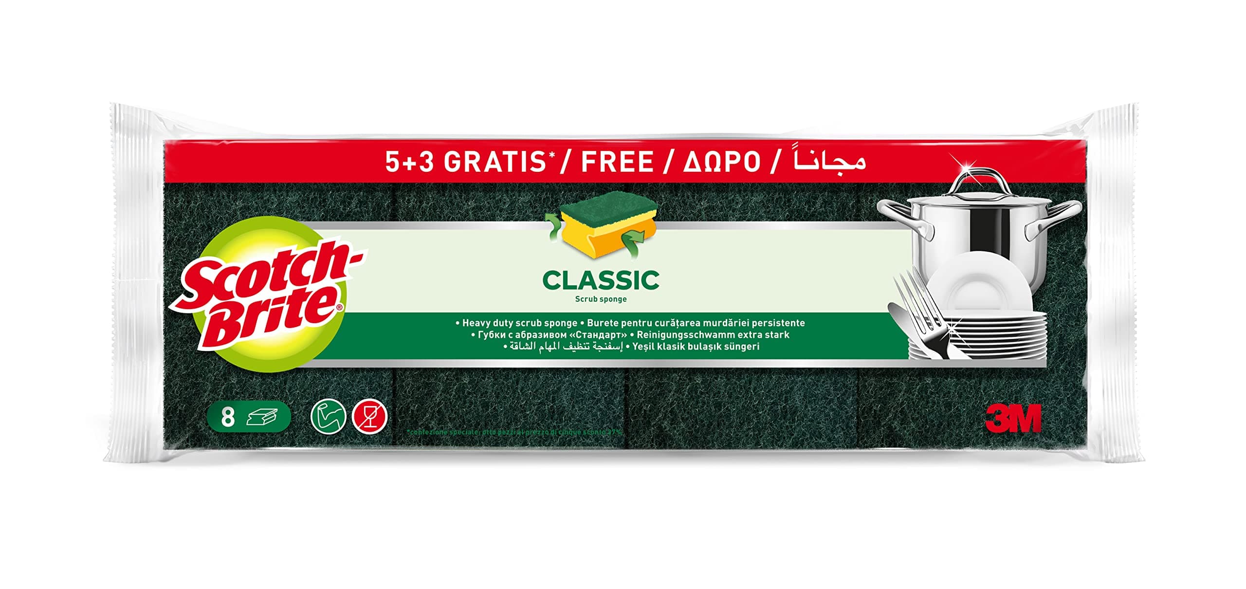 Scotch-Brite Salv.Nail SPROPAD 5+3=8 UD