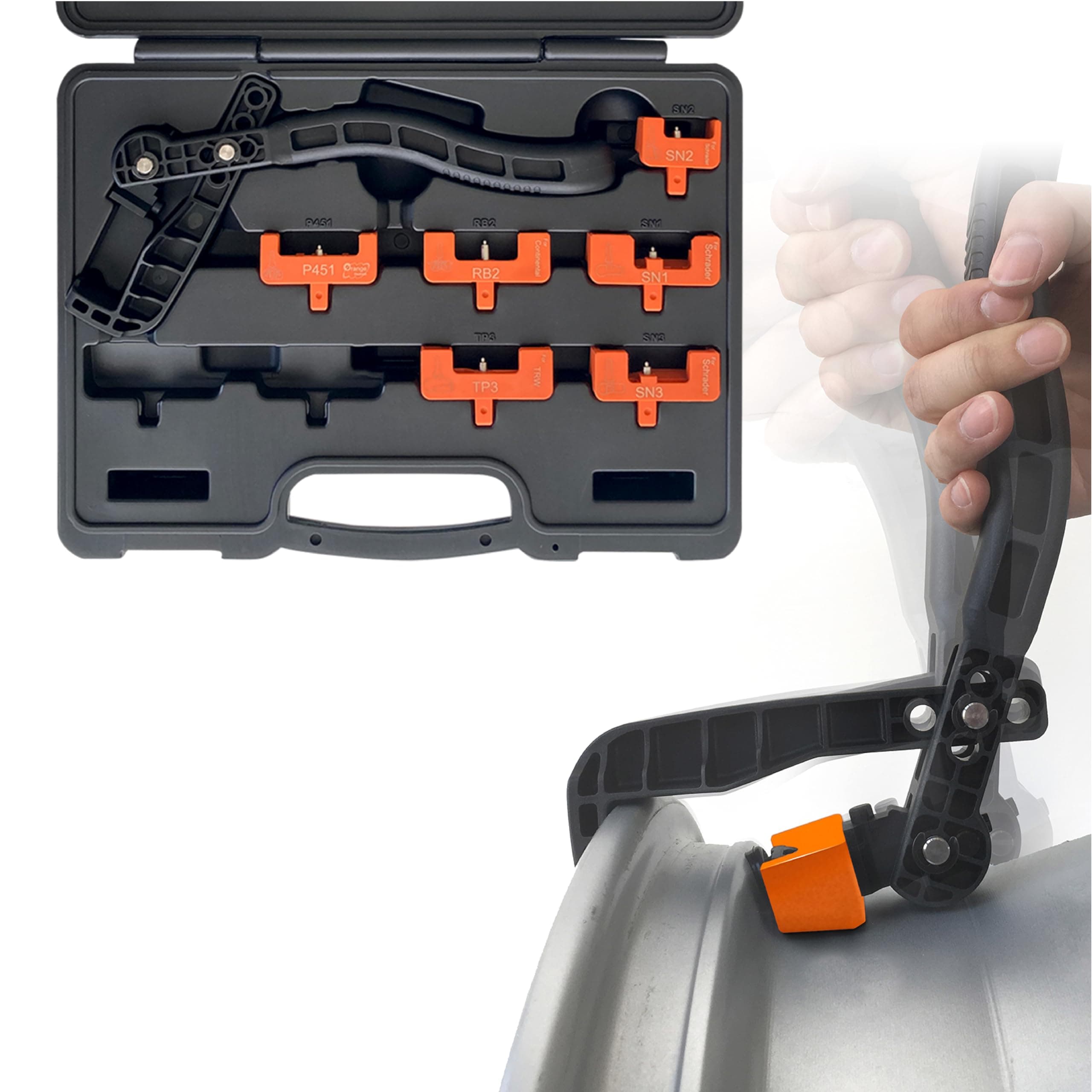 Cobra 2K Snap-in Tire Pressure Sensor, TPMS Sensor Installation Tool