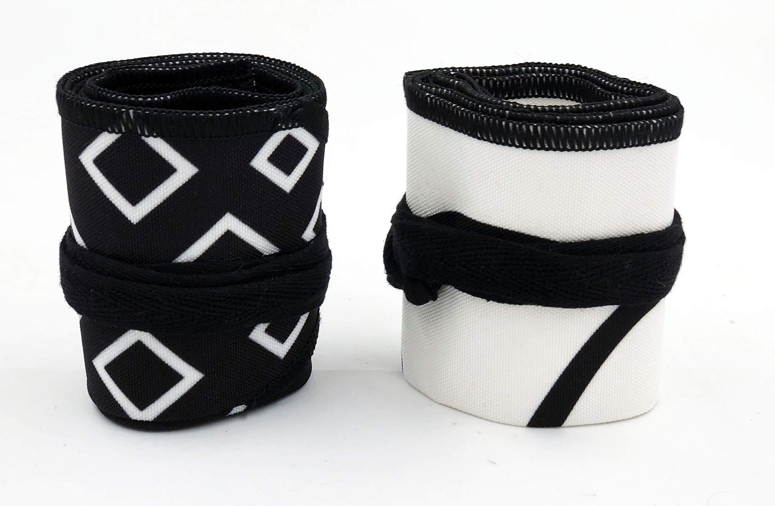 PICSIL Cloth Training Wrist Wraps, Strong Wrist Support, Flexible Wrap Made of Stretch Cotton, Ideal for Weightlifting, Boxing, Workout, Deadlift, Fitness, Cross Training, For Men and Women