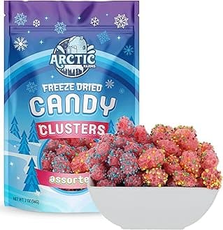 Freeze Dried Candy Clusters Candies 2oz Bagged and Boxed (Assorted Flavors)