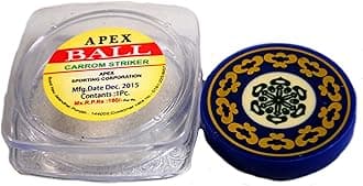 Pro Apex Carrom Board Striker & case