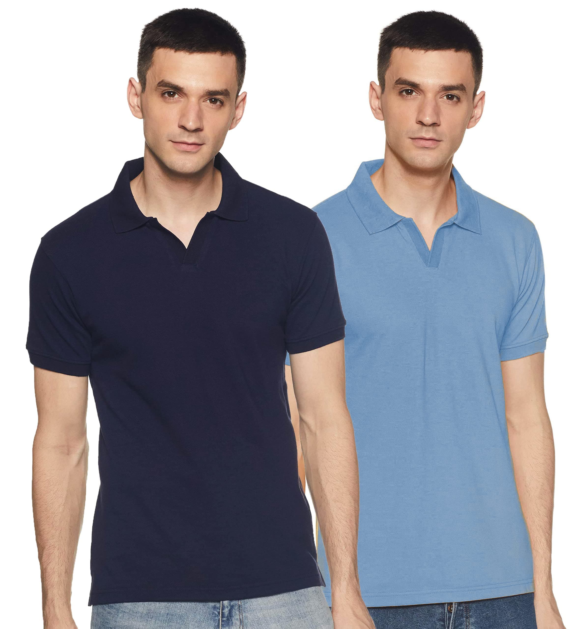 Amazon Brand - SymbolMen's Solid Regular Polo Shirt (JC-PO2)