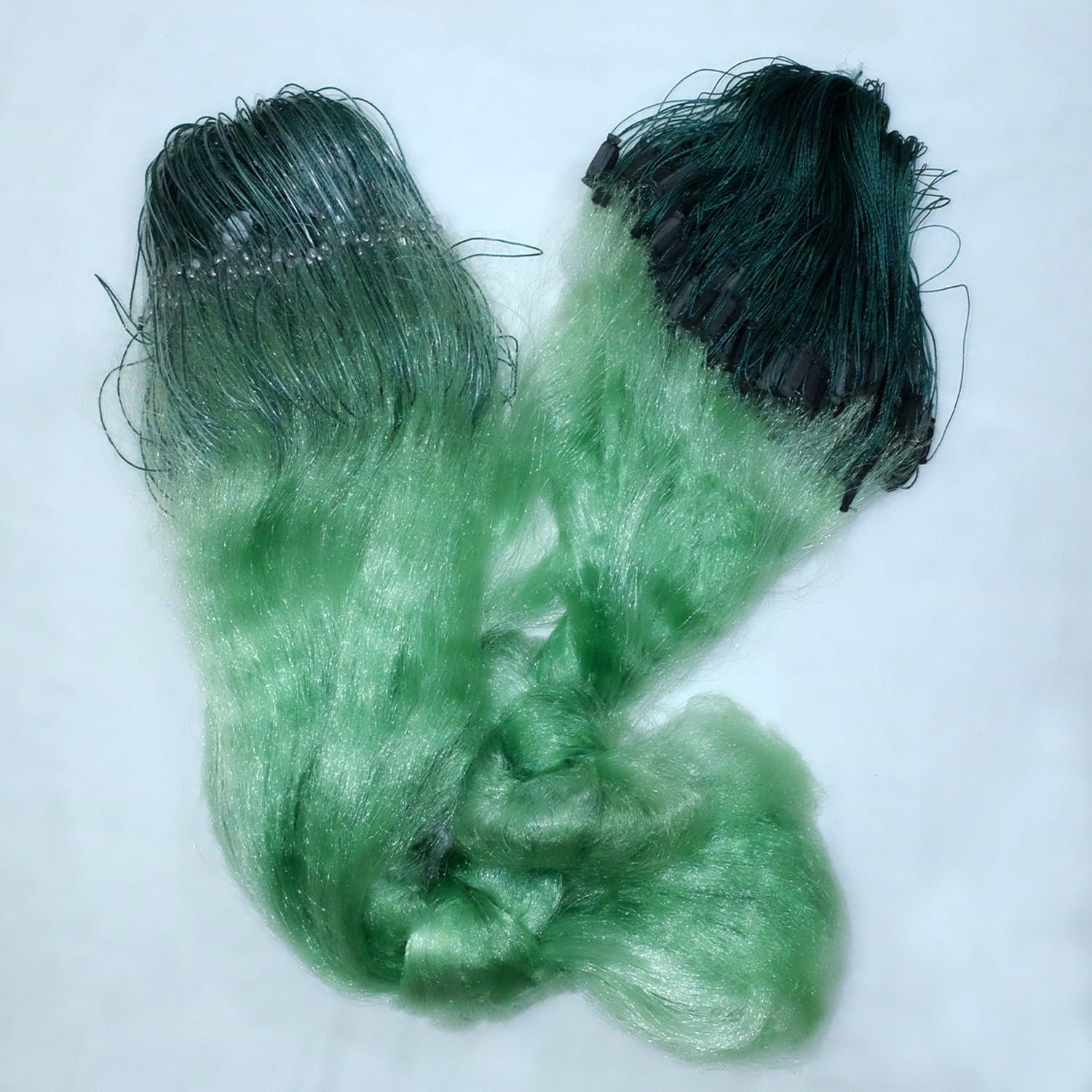 100mx3m 5x5cm 3 Layers Fishing Nets Fish Gill Net with Float Fish Trap