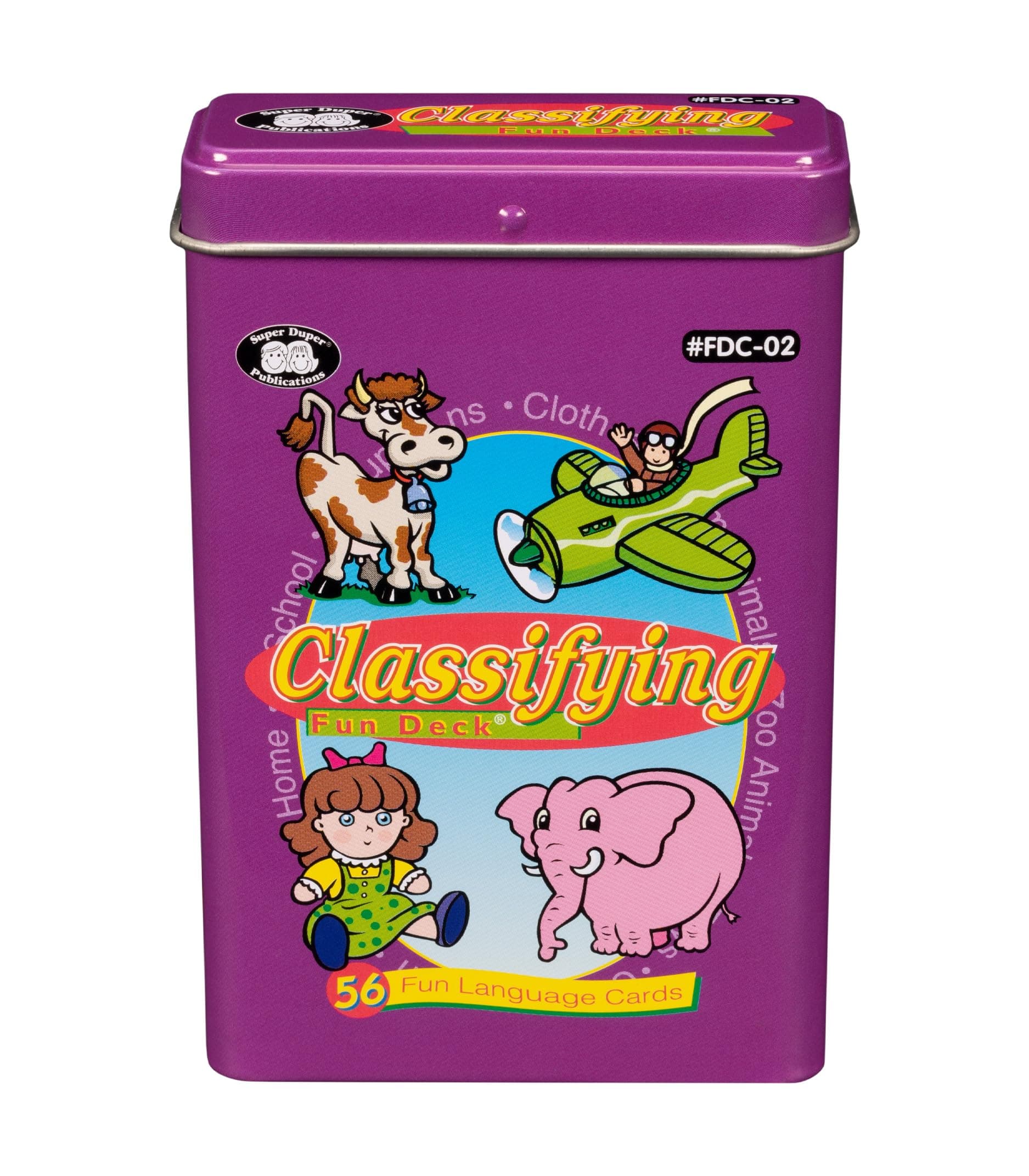 Super Duper Publications | Classifying Fun Deck Flash Cards | Educational Learning Resource for Children
