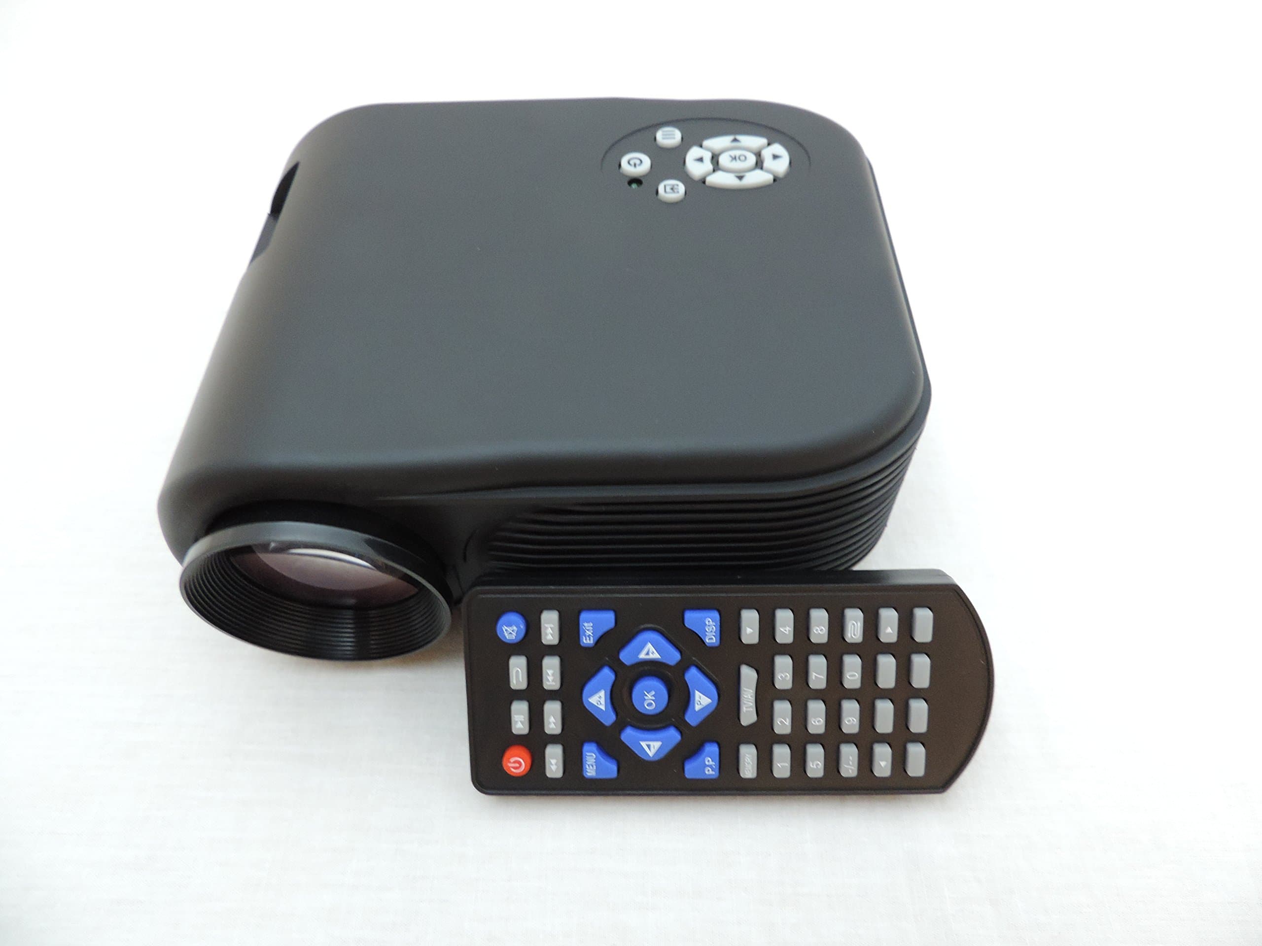 LED Video Projector for Virtual Halloween and Christmas Window Decorations. Works well with AtmosFear FX Halloween Videos and Virtual Santa in the Window Movie too.