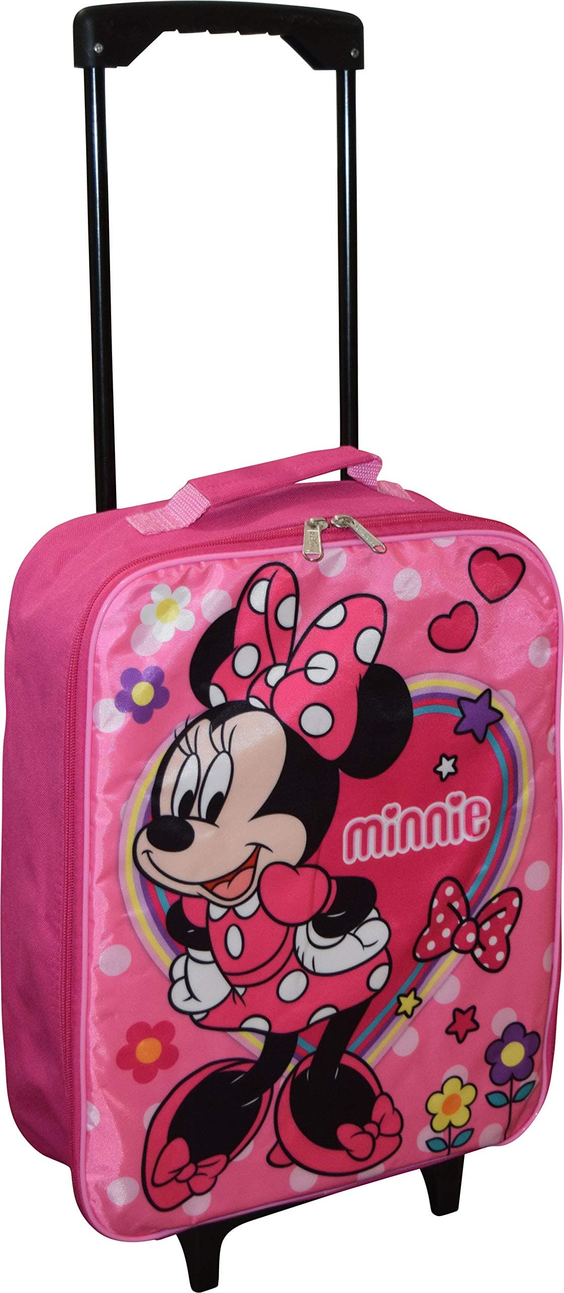Group Ruz Junior Minnie Mouse 15" Collapsible Wheeled Pilot Case - Rolling Luggage