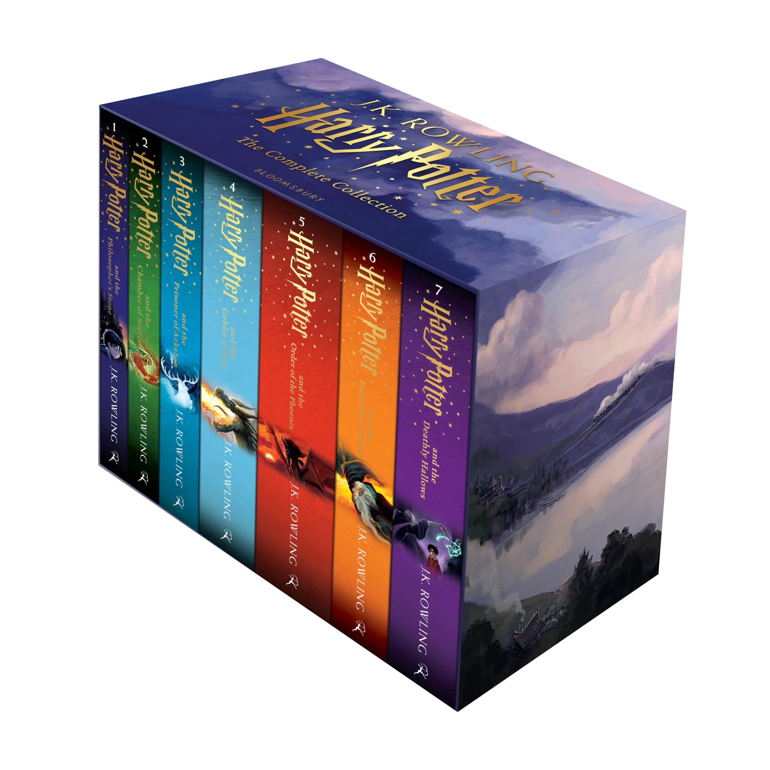 Harry Potter The Complete Collection by J. K. Rowling - Paperback 5 Books Without Box