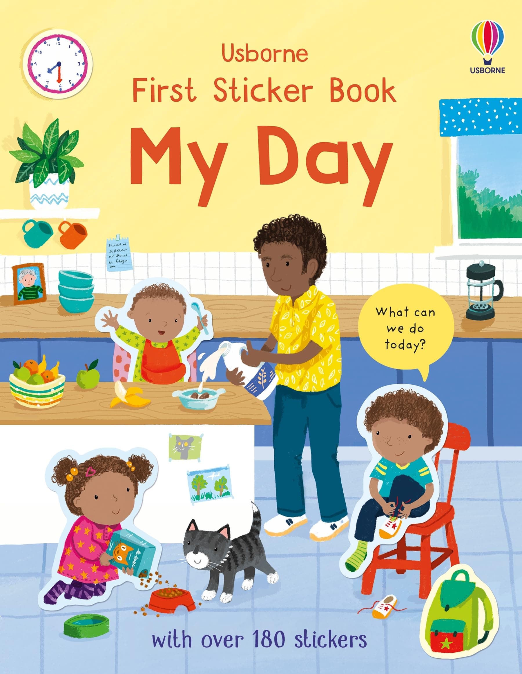Usborne GB First Sticker Book My Day
