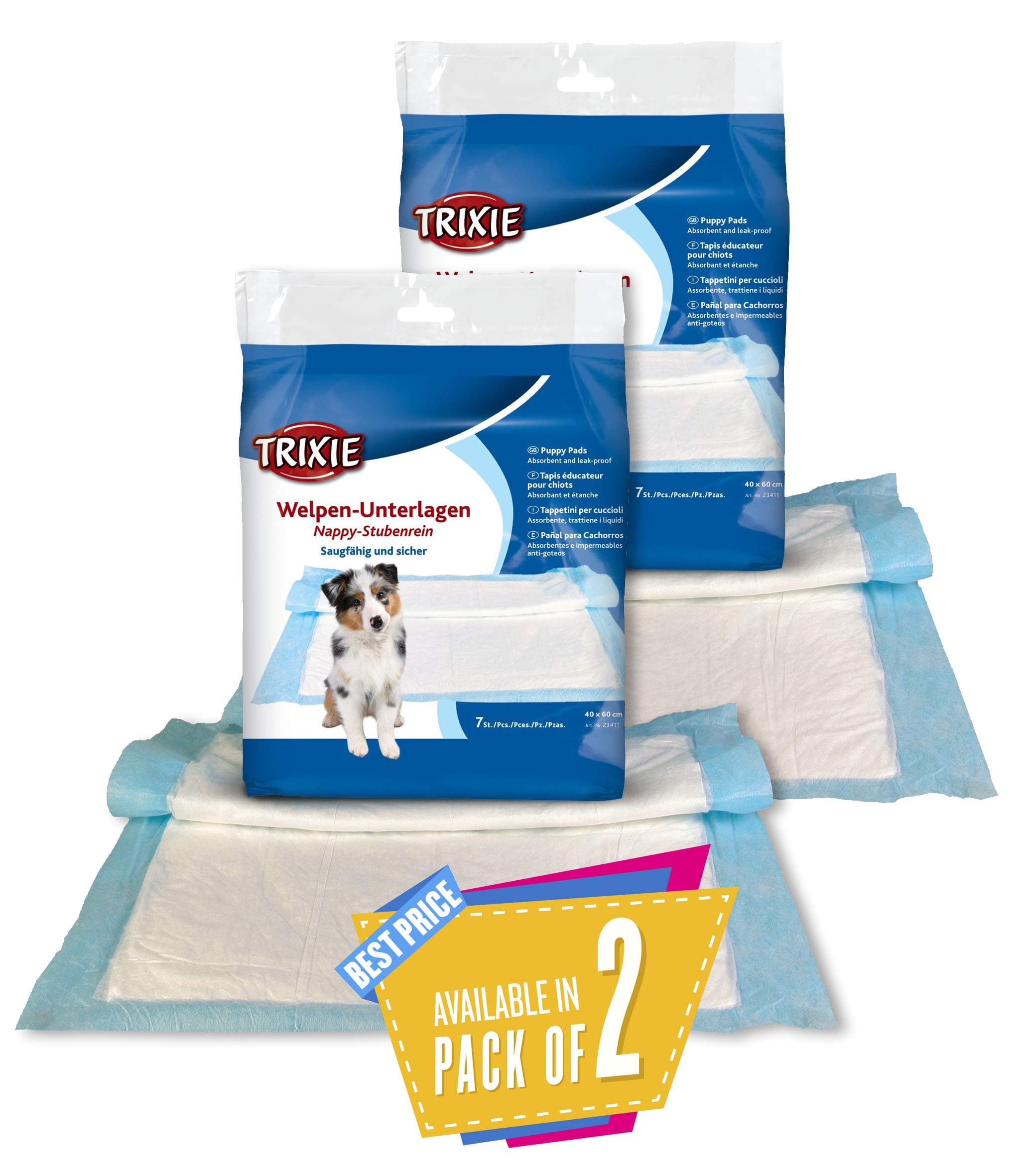 Trixie Nappy Puppy Pad (7 Pieces