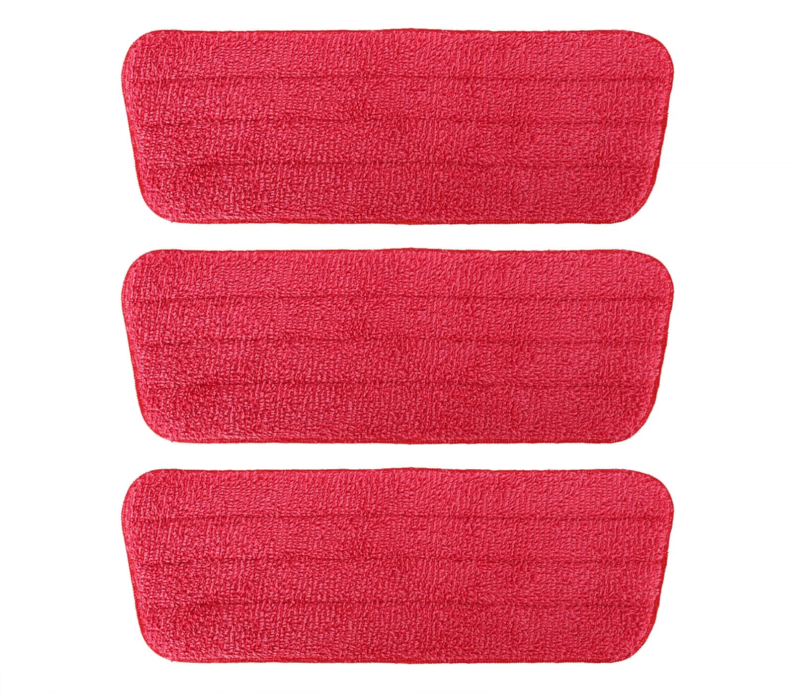 TreeLen 3 Packs Microfiber Mop Pads Spray Mop Replacement Heads Wet/Dry Floor Cleaning Refill Mop Pads Compatible with Rubbermaid Reveal,Swiffer PowerMop Refill,Libman