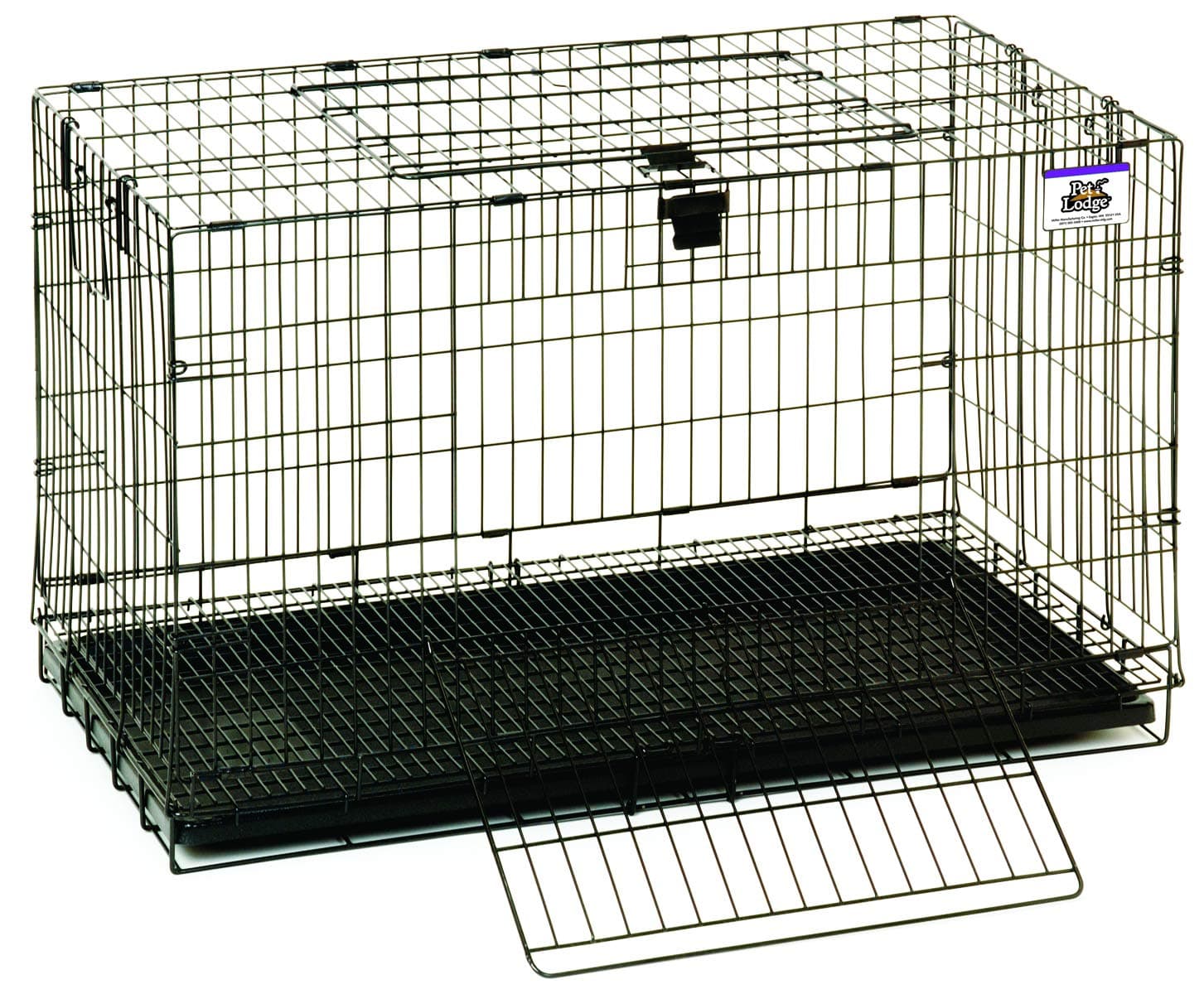 Pet Lodge® Rabbit Cage | Portable Wire Pop-Up Cage | Easy to Clean Pull Out Floors | Indoor Small Animal Cage | Medium