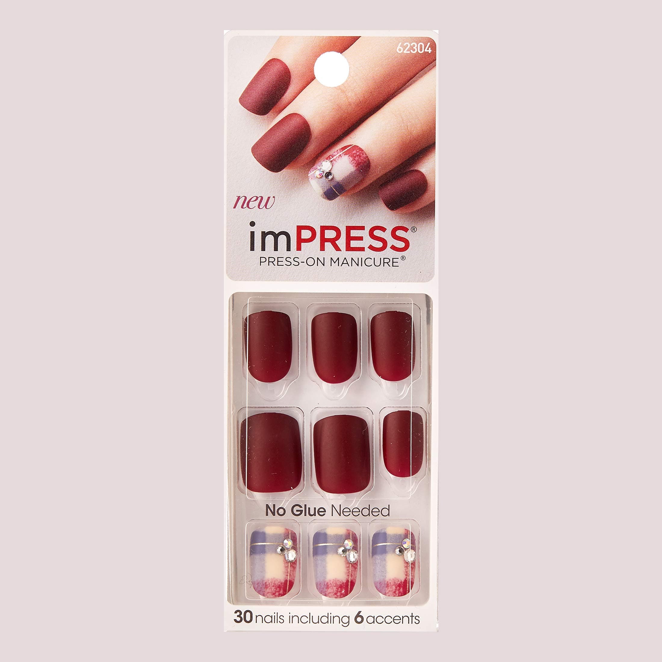 KISS imPRESS "BOOGIE DOWN" Matte Nails by Broadway Press-On Manicure Nails