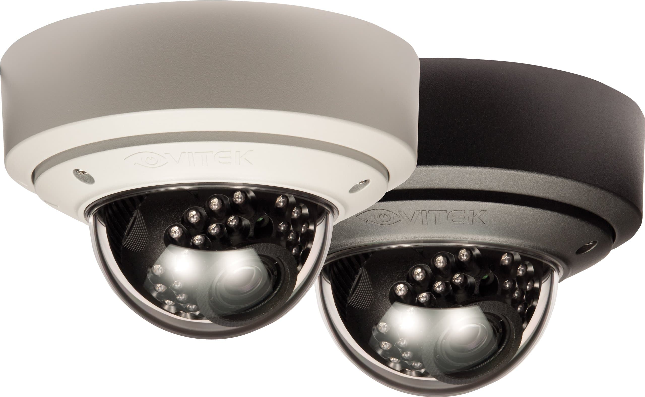 Vitek Vandal Proof Color Dome Camera w/2.9-10mm Varifocal Lens, 550TVL & 35 IR LED's w/Heater & Blower (White)