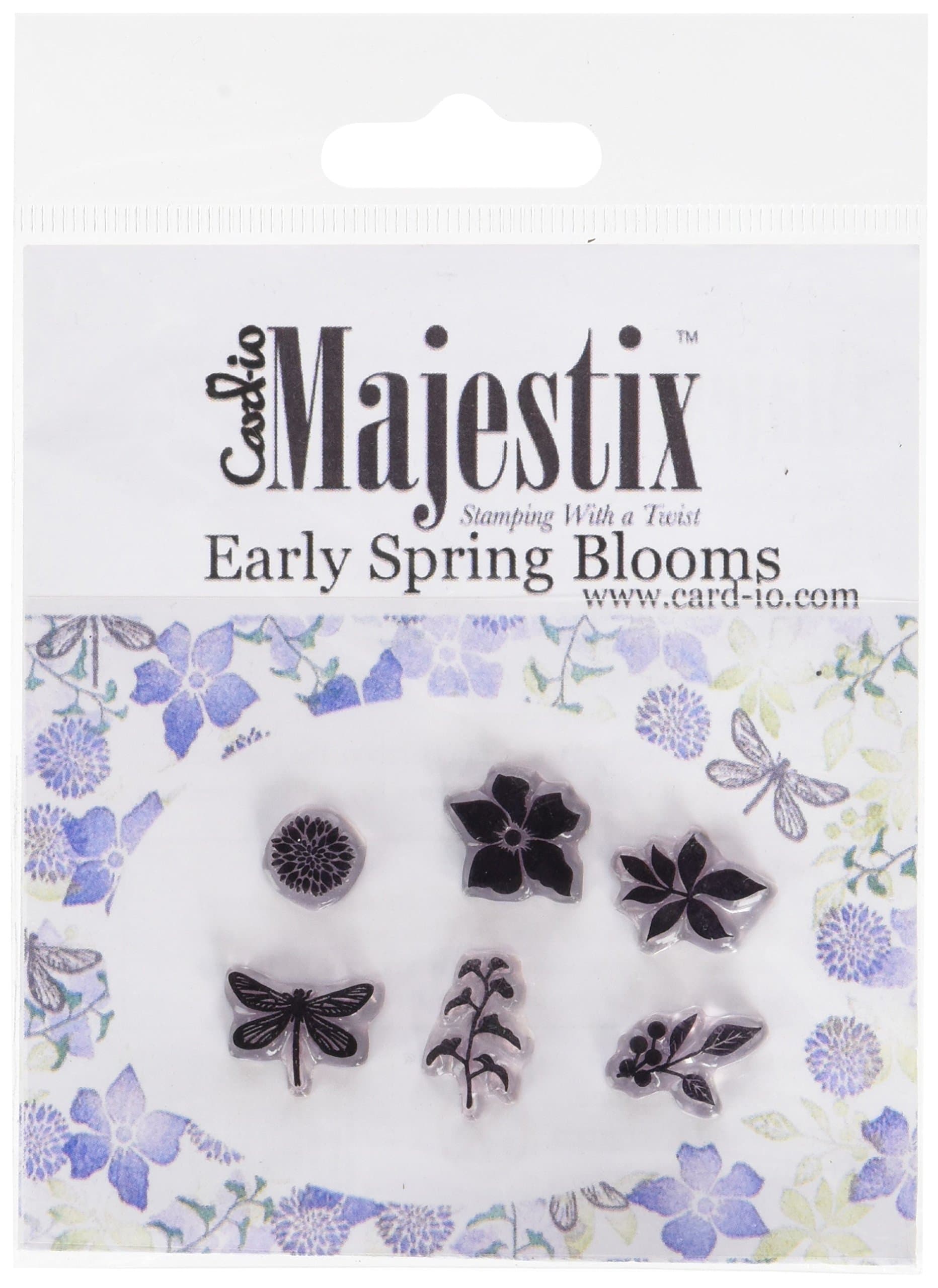 Card-io Early Spring Blooms Peg Stamps