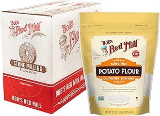 Potato Flour, 24oz (Pack of 4) - Non GMO, Vegan, Kosher