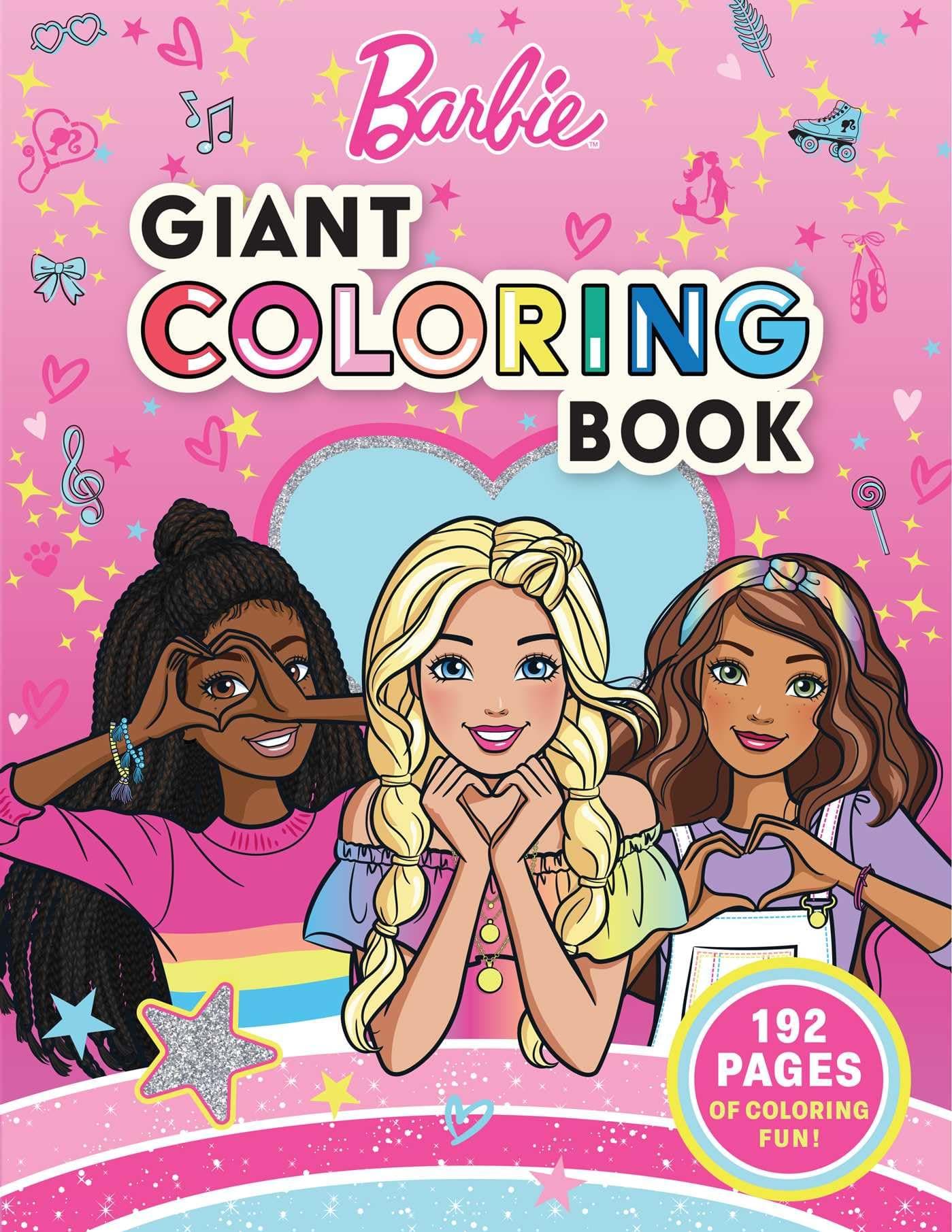 Mattel Barbie: Giant Coloring Book