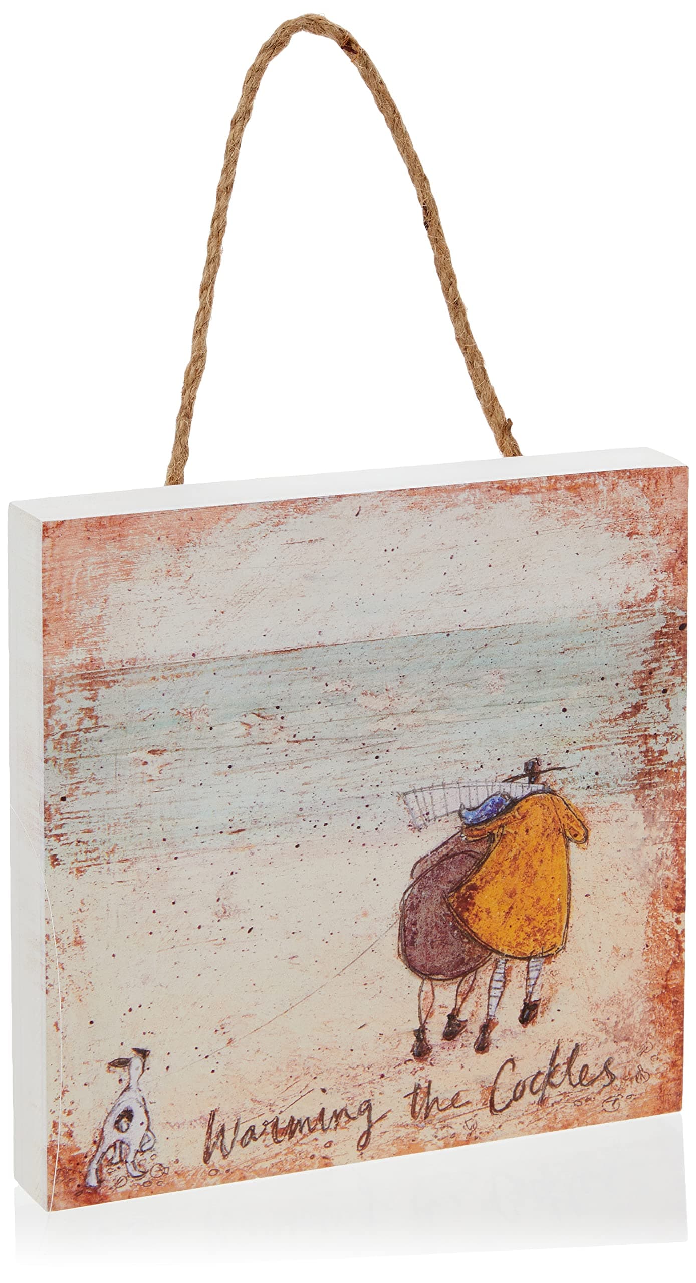 Sam ToftWooden Wall Art, Multi-Colour, 20 x 20 cm