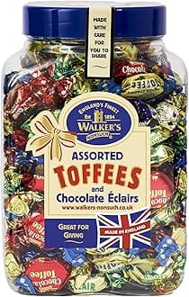 Assorted Toffees and Chocolate Eclairs Jars 1.25 kg