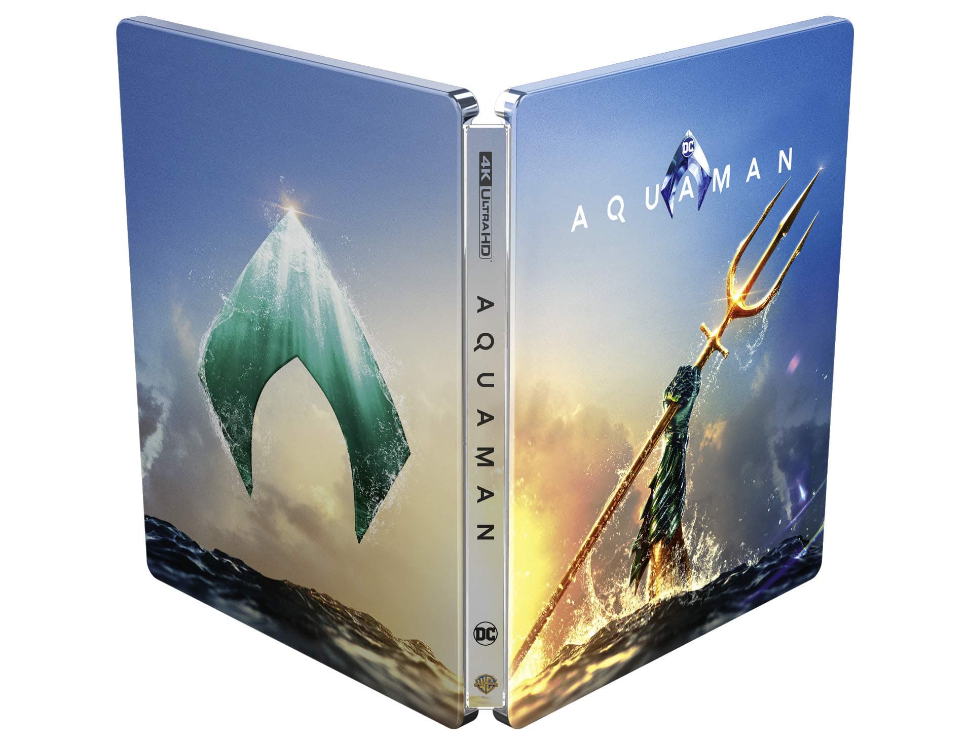 Aquaman Steelbook [Blu-ray] [Region B] [2019]