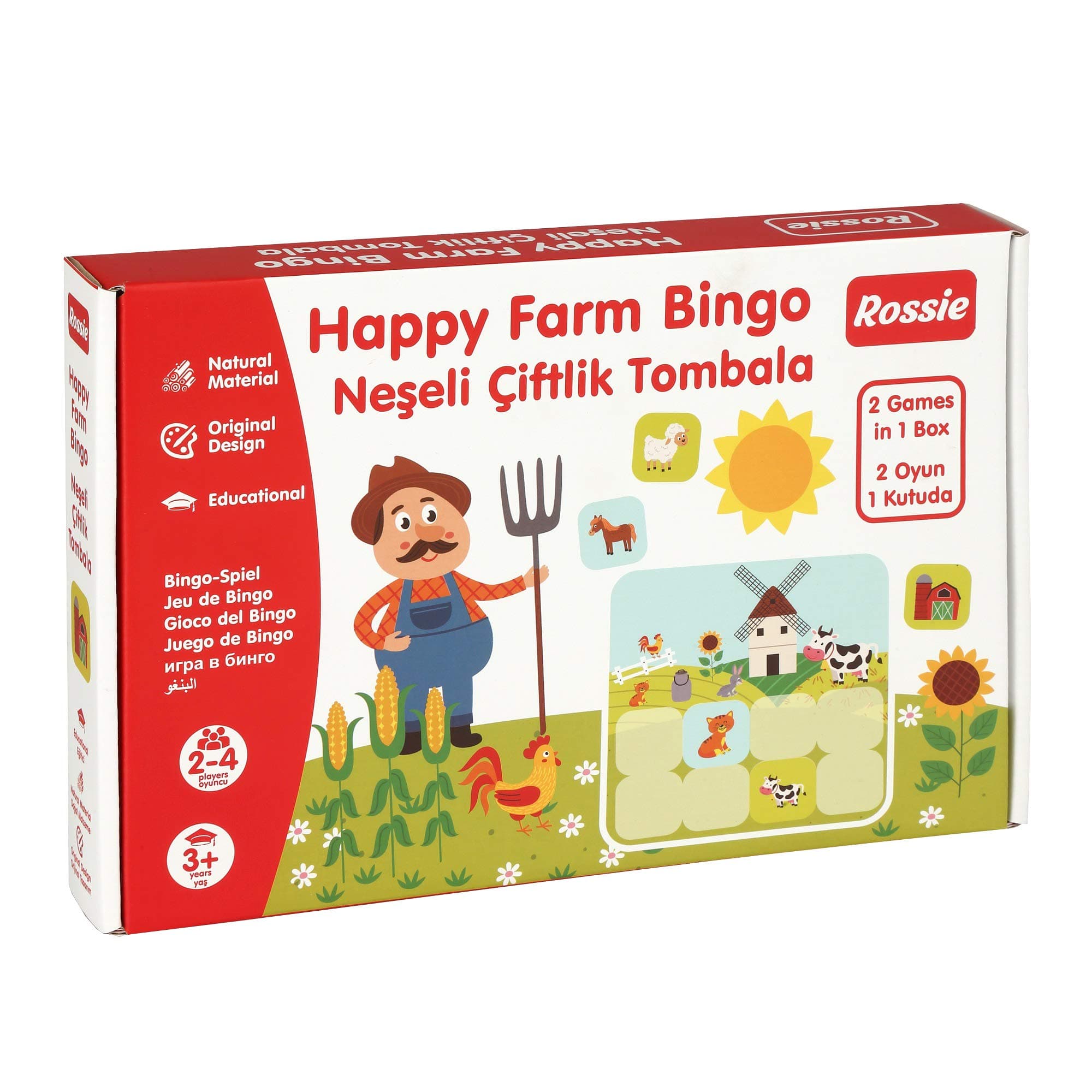 Rossie Happy Farm Bingo