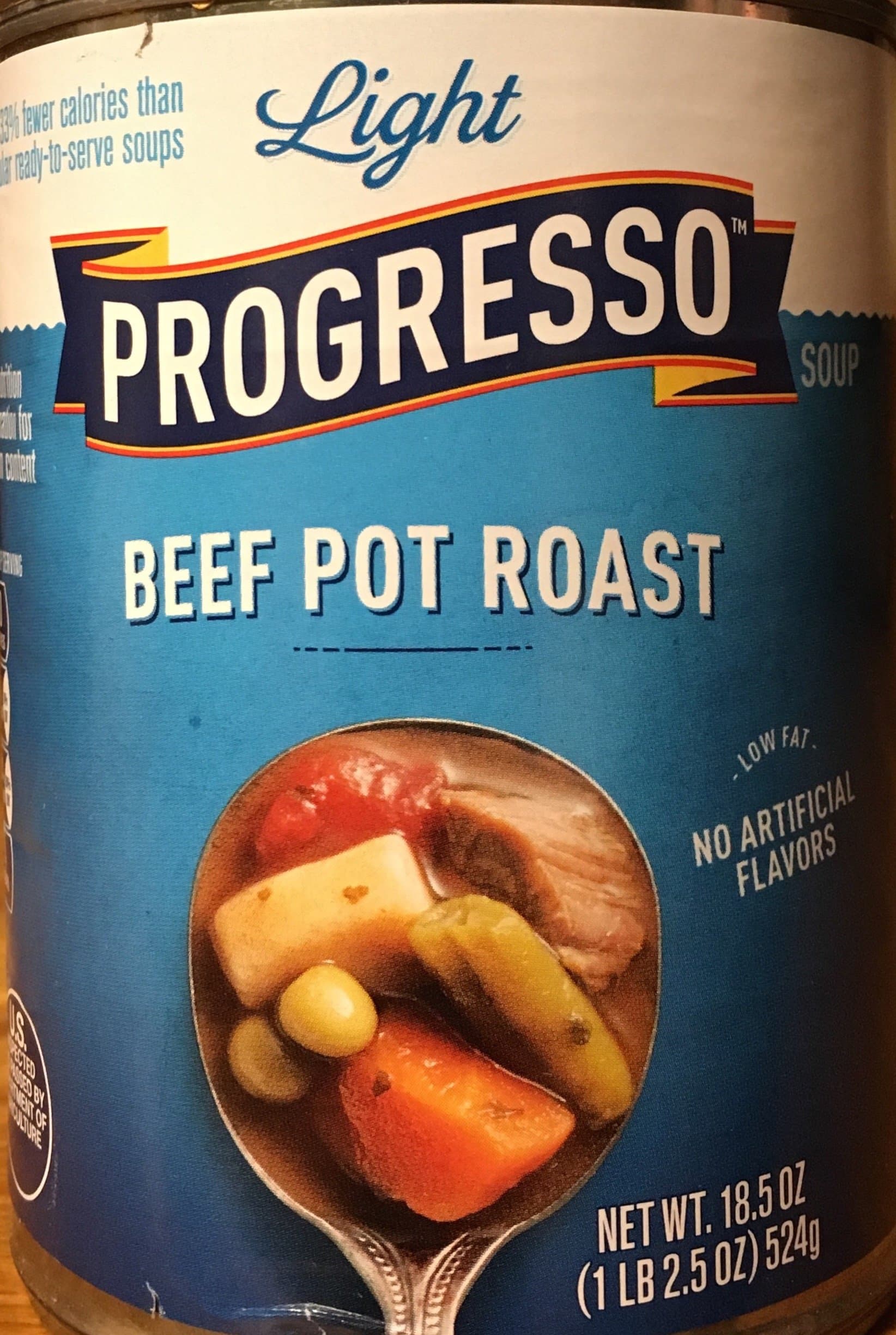Progresso Light Soup Beef Pot Roast 18.5oz Can (Pack of 5)