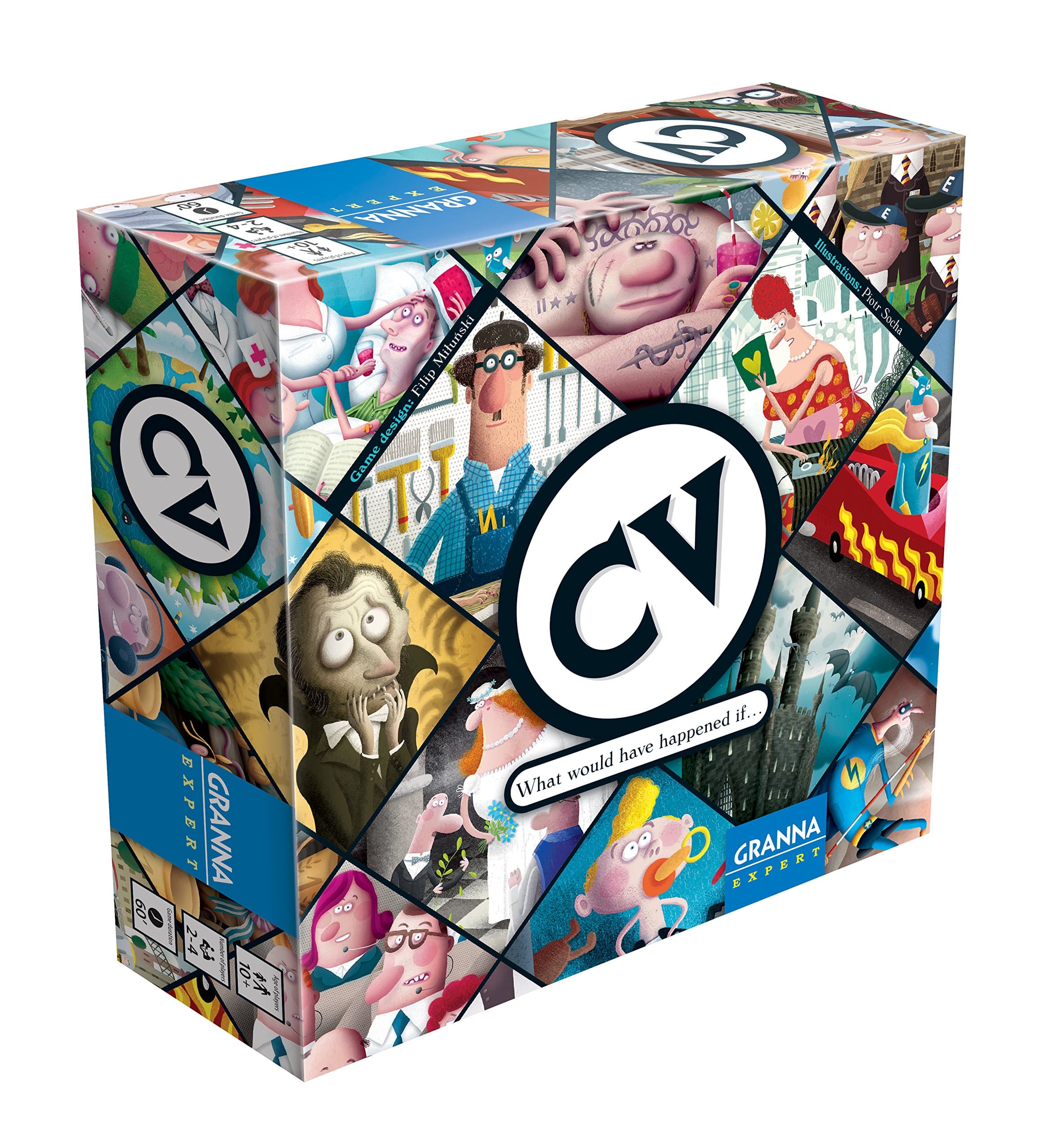 CV: A Game of Building Characters Board Game