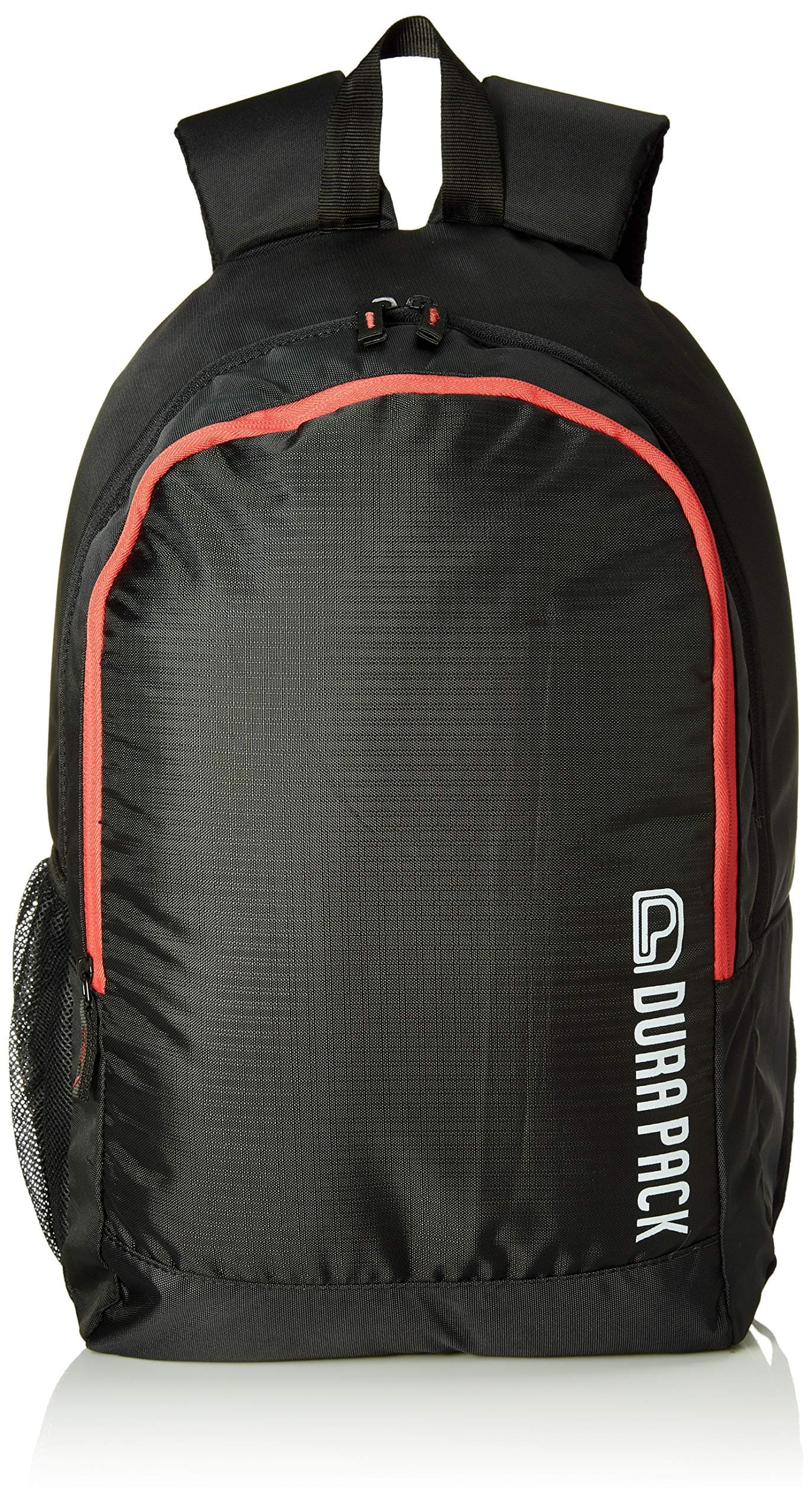 Metro Uno 22 Ltrs Black/Red Casual Backpack (MUBLRD)