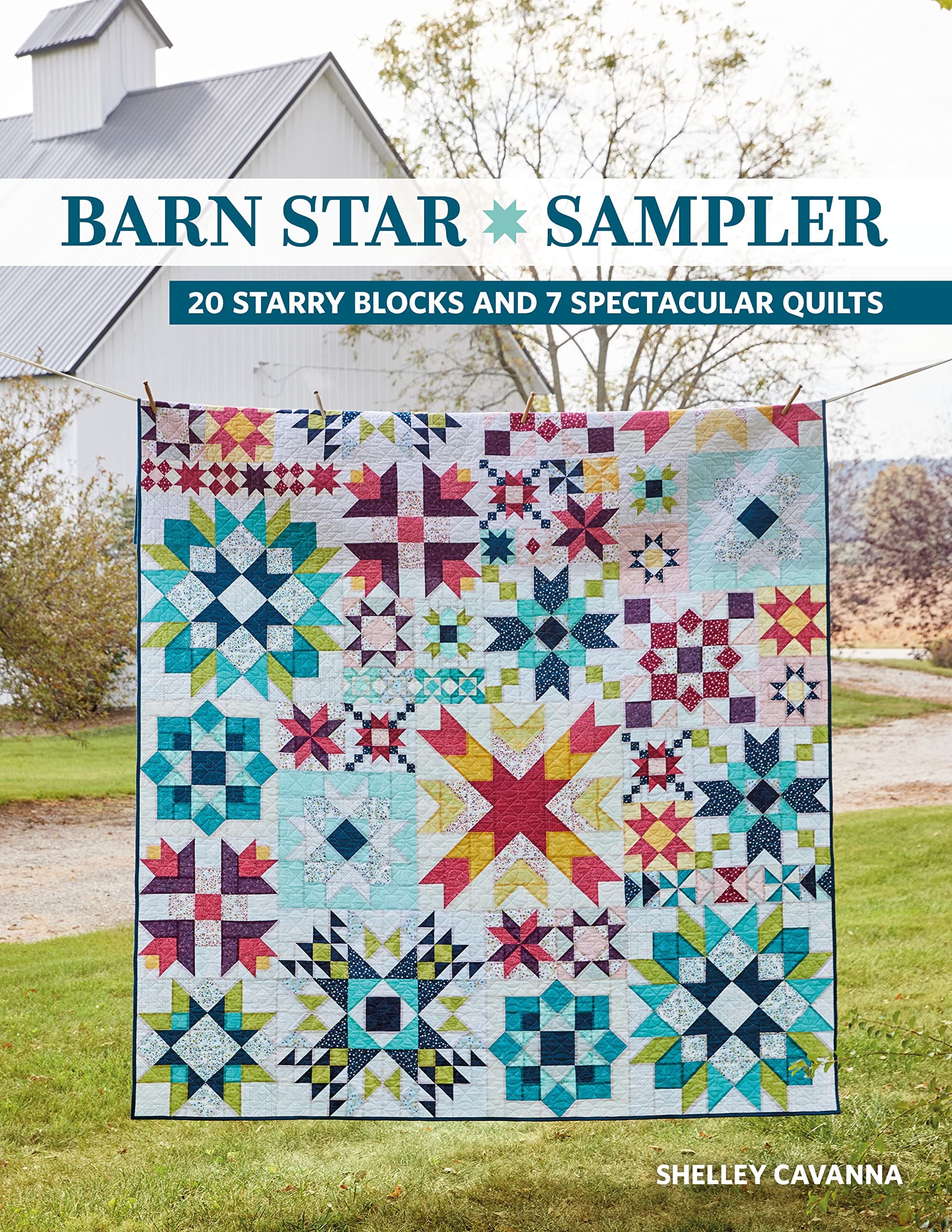 Barn Star Sampler: 20 starry blocks and 7 spectacular quilts