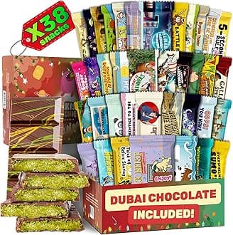 International Snack Box, Unique Experience with Universal Exotic Candies and Treats from around the World, Gift-Ready Foreign Foods in Packages Inspired by European, Japanese and Korean Cultures