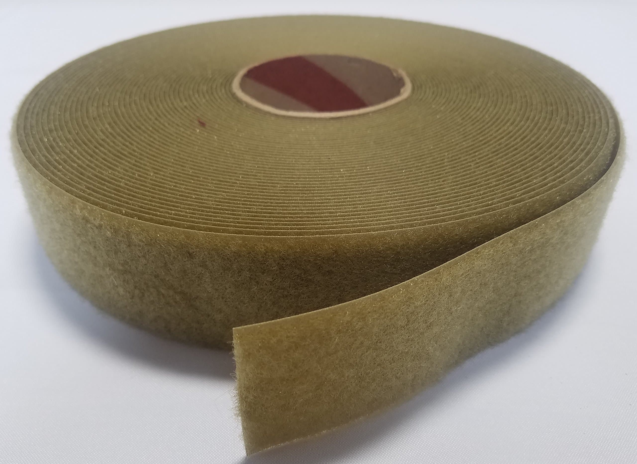 2" COYOTE TAN SEW-ON HOOK and LOOP FASTENER - LOOP SIDE ONLY - 1 YARD