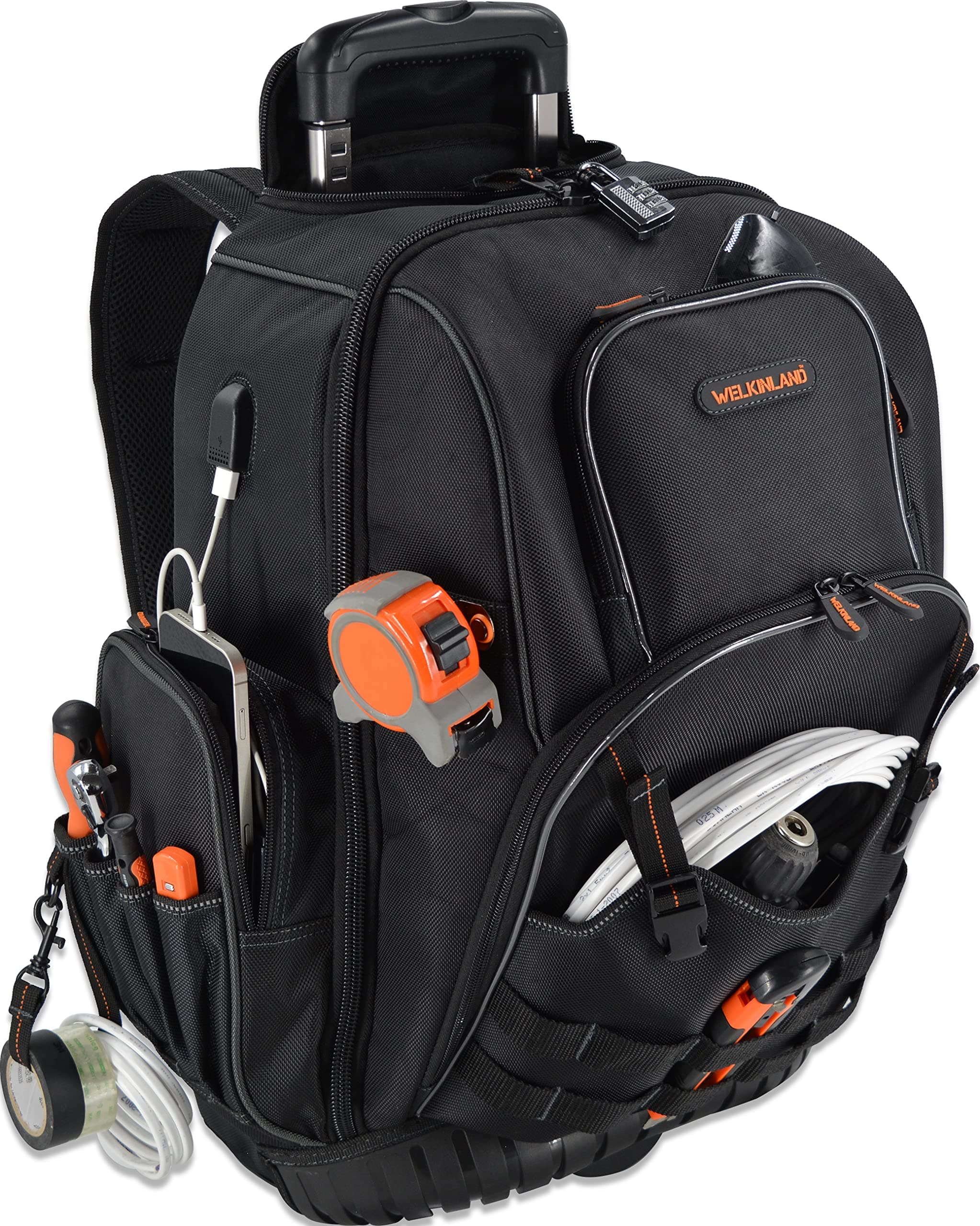 Rolling Tool Backpack