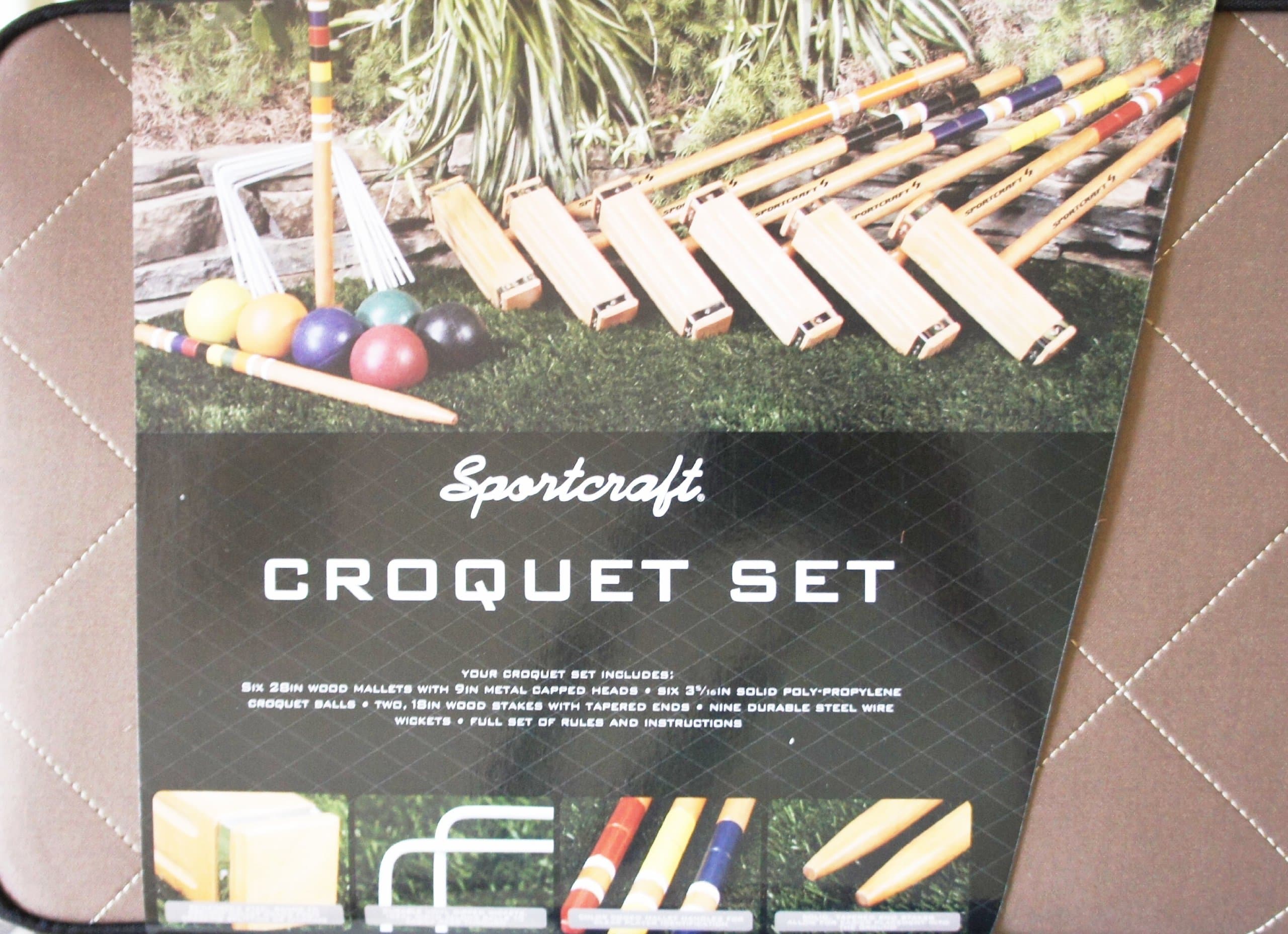 Sportcraft 6 Player Croquet Set