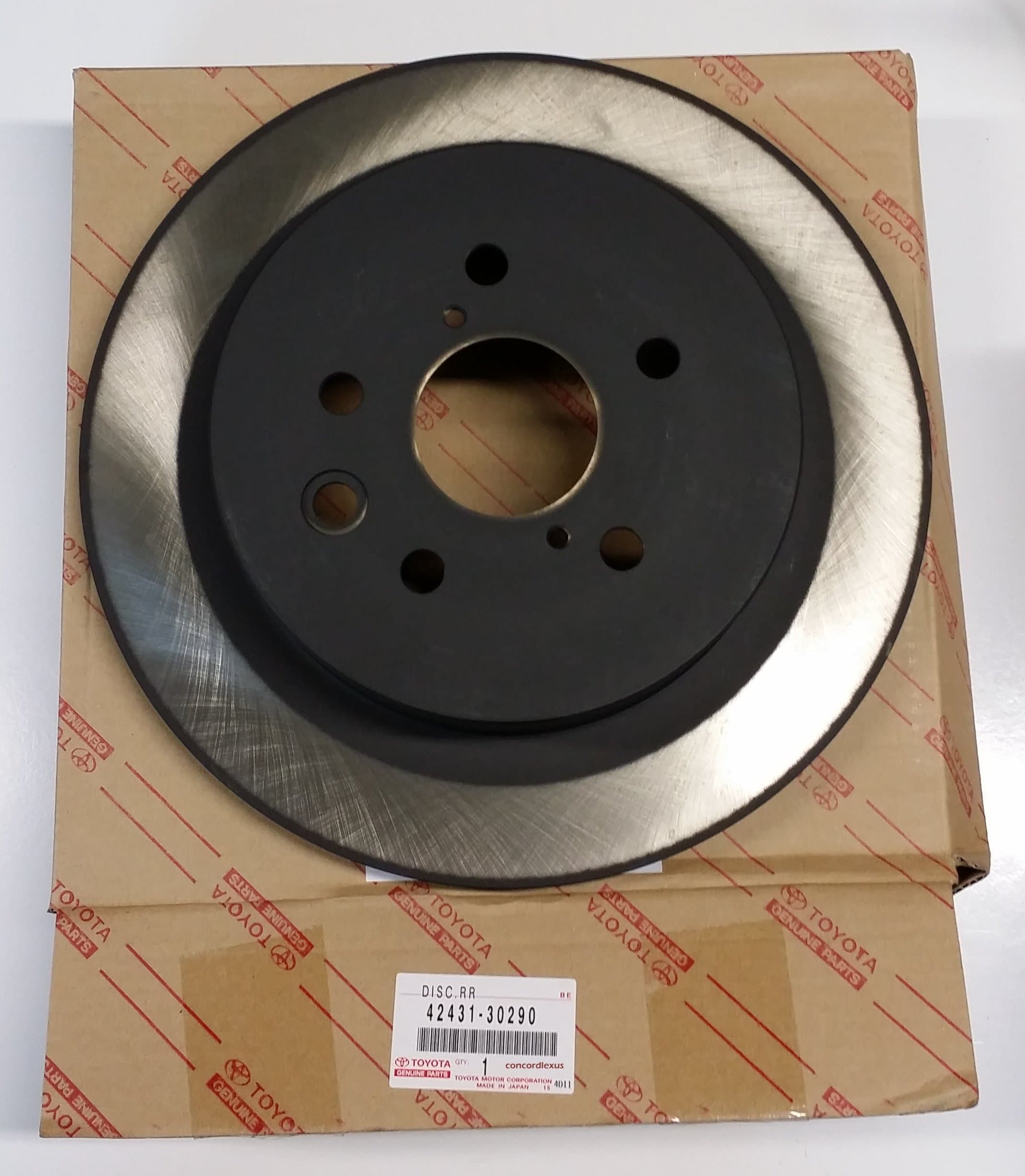 Lexus 42431-30290, Disc Brake Rotor