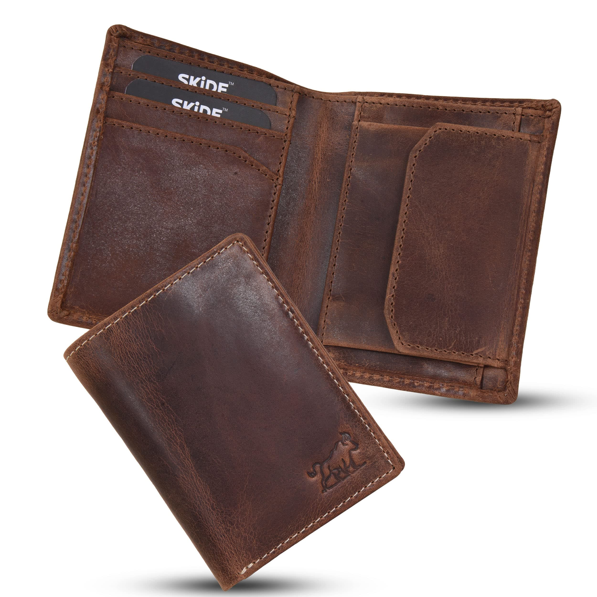 SKiDE Dawn Hunter Slim & Minimalist RFID Wallet | Thin & Small Wallet