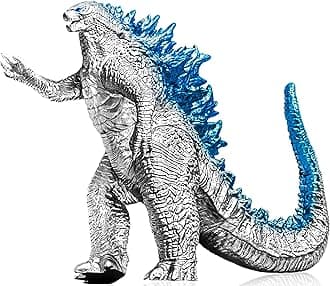 Mega Godzilla vs Kong Movie Series Action Figure Toy, Movable Joints Birthday Gift for Boys and Girls, Travel Bag