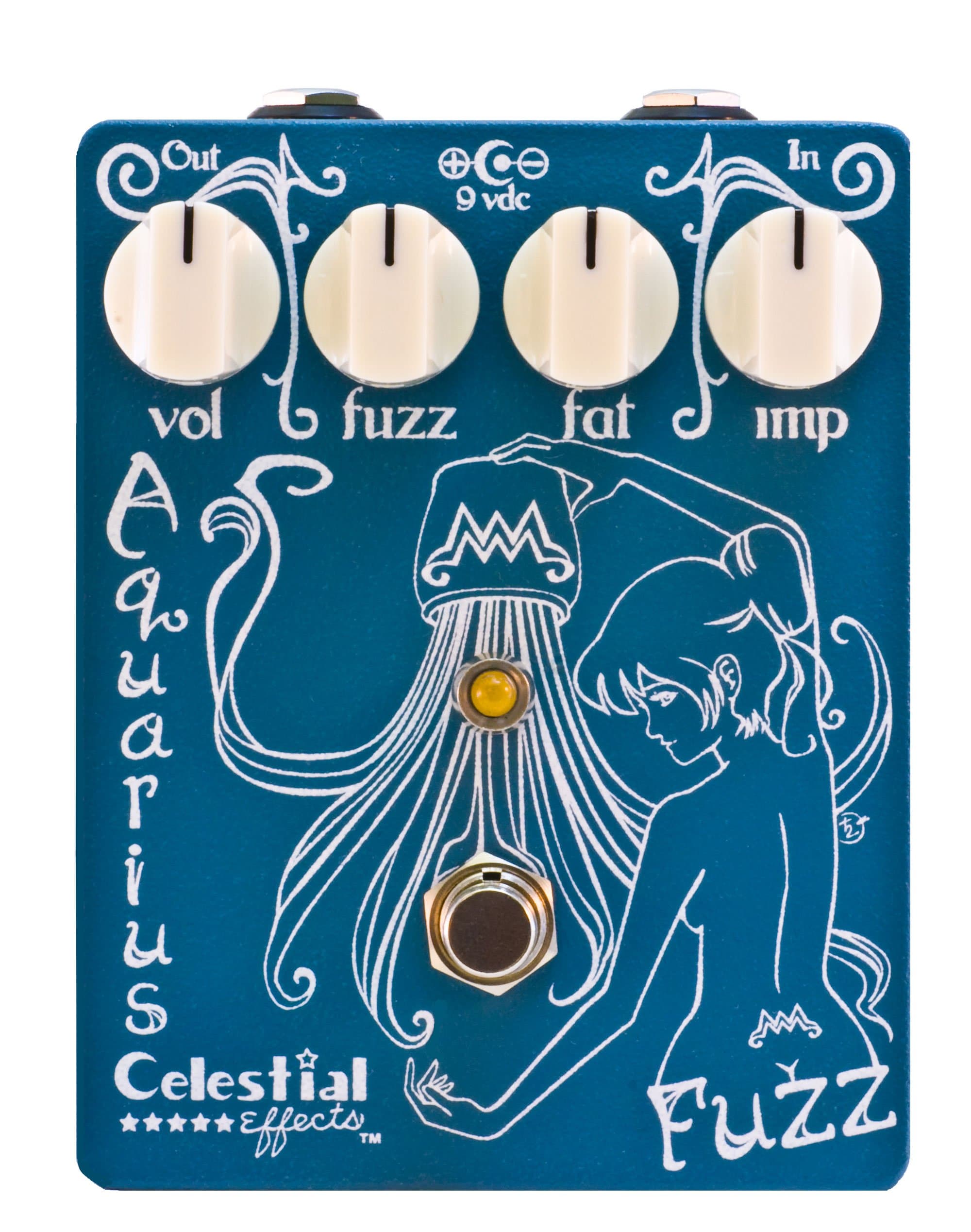 AQUARIUS FUZZ Guitar Effects Pedal