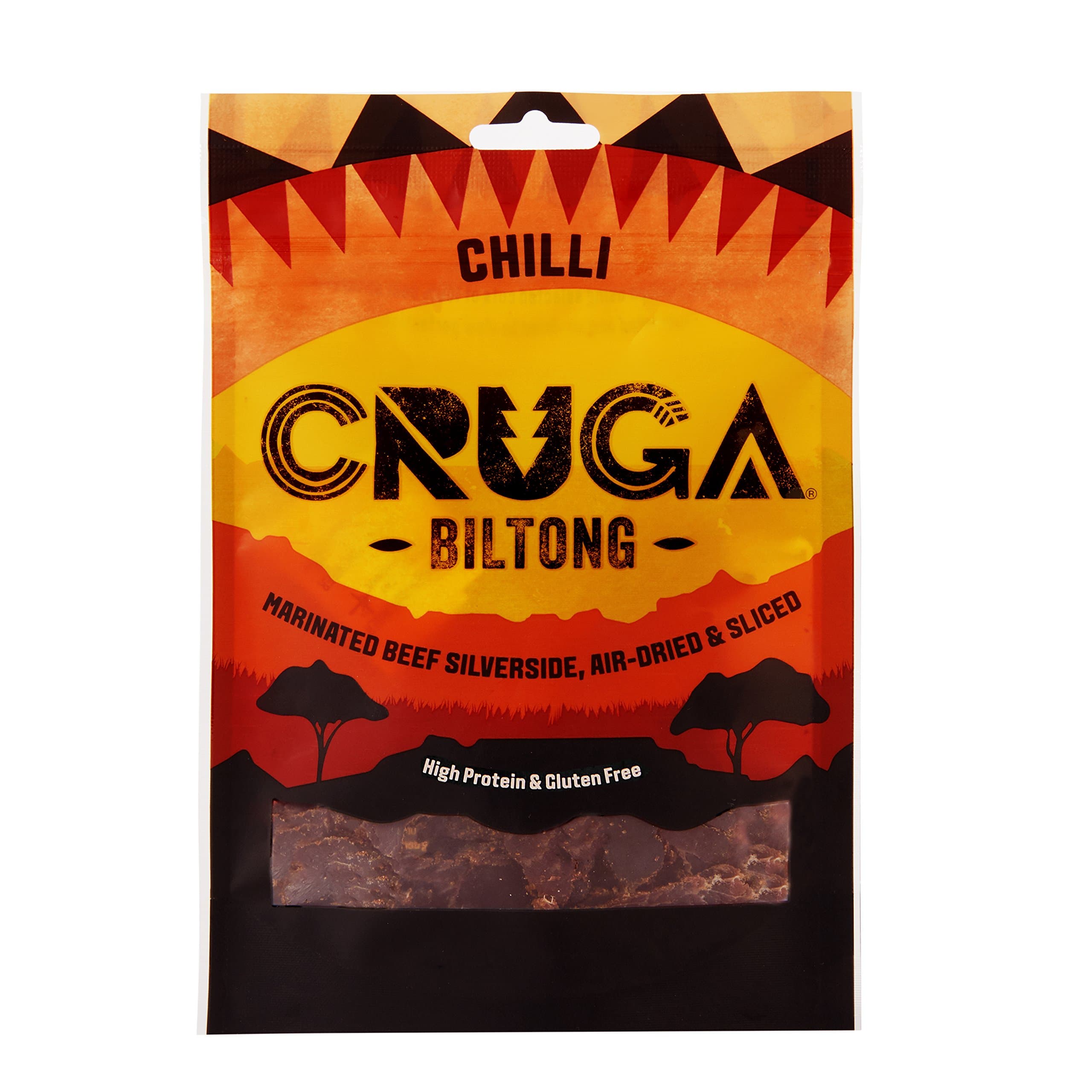 Cruga Chilli Beef Biltong, 70g