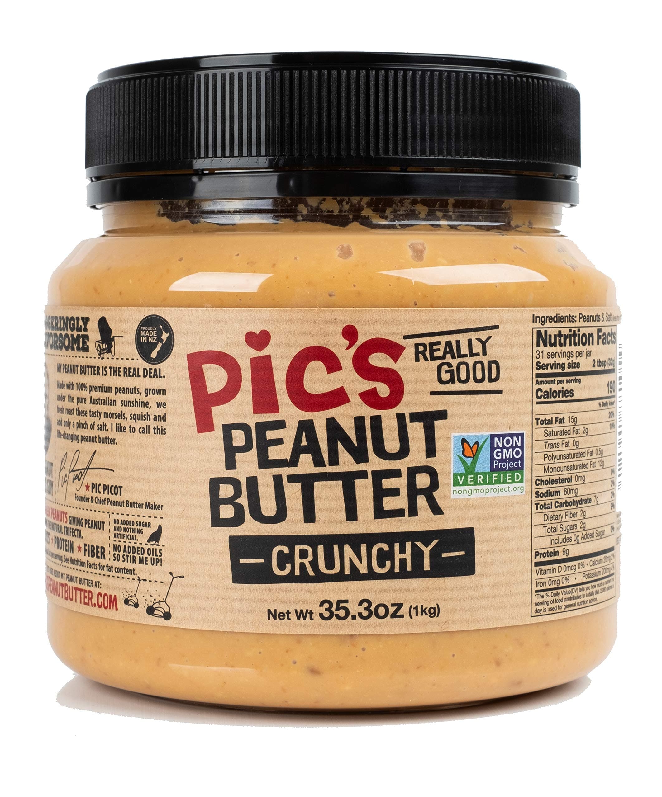 Pic’s Really Good Crunchy Peanut Butter (35.3oz)