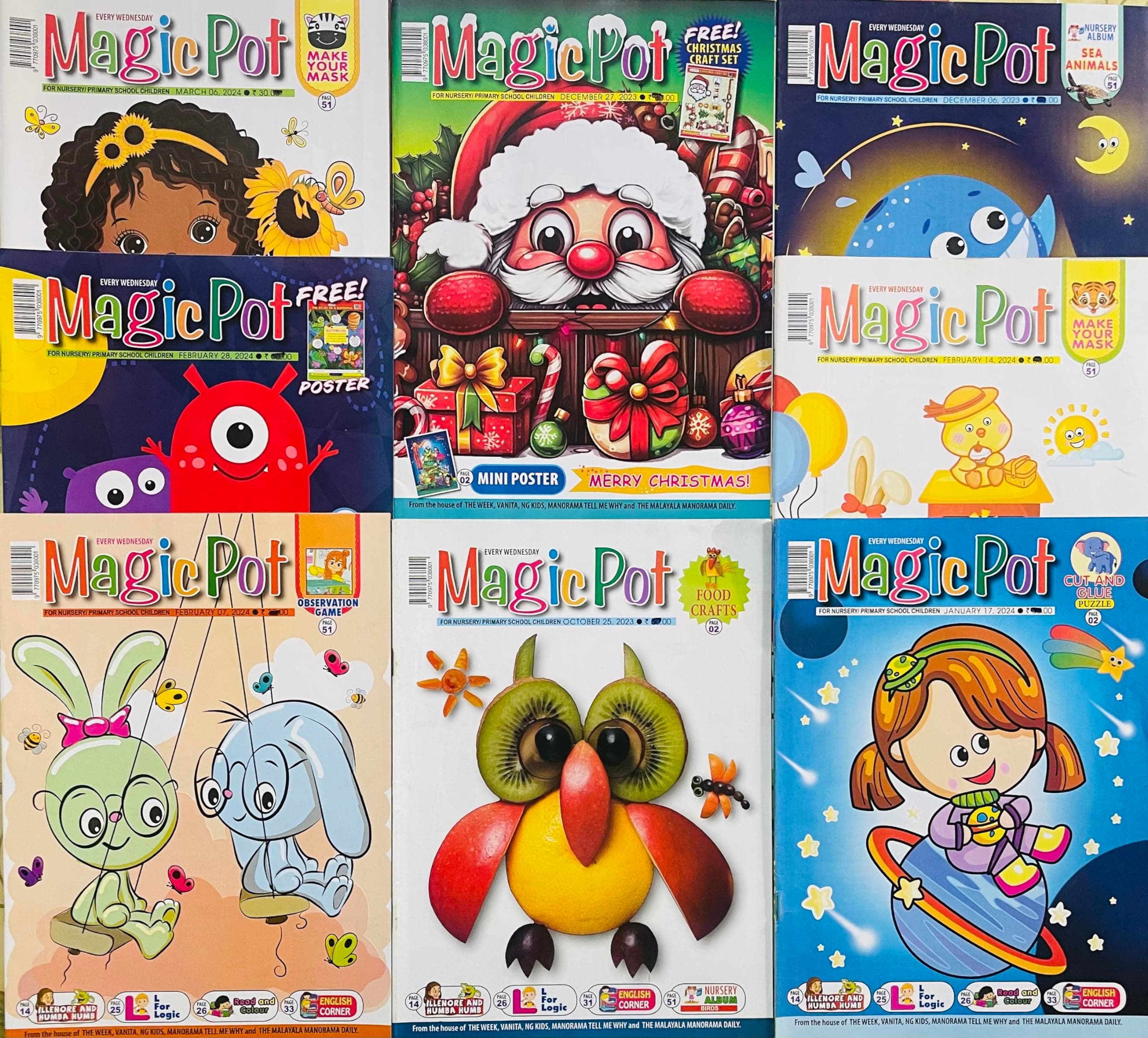 Magic pot - All Editions 2023 ( Pack of 8