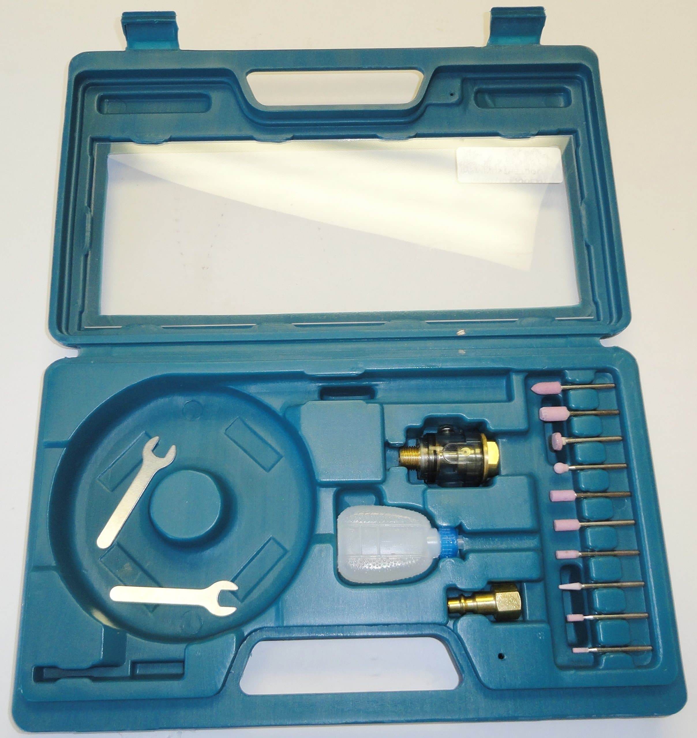 JW-101K Pneumatic Pencil Grinder Case and kit