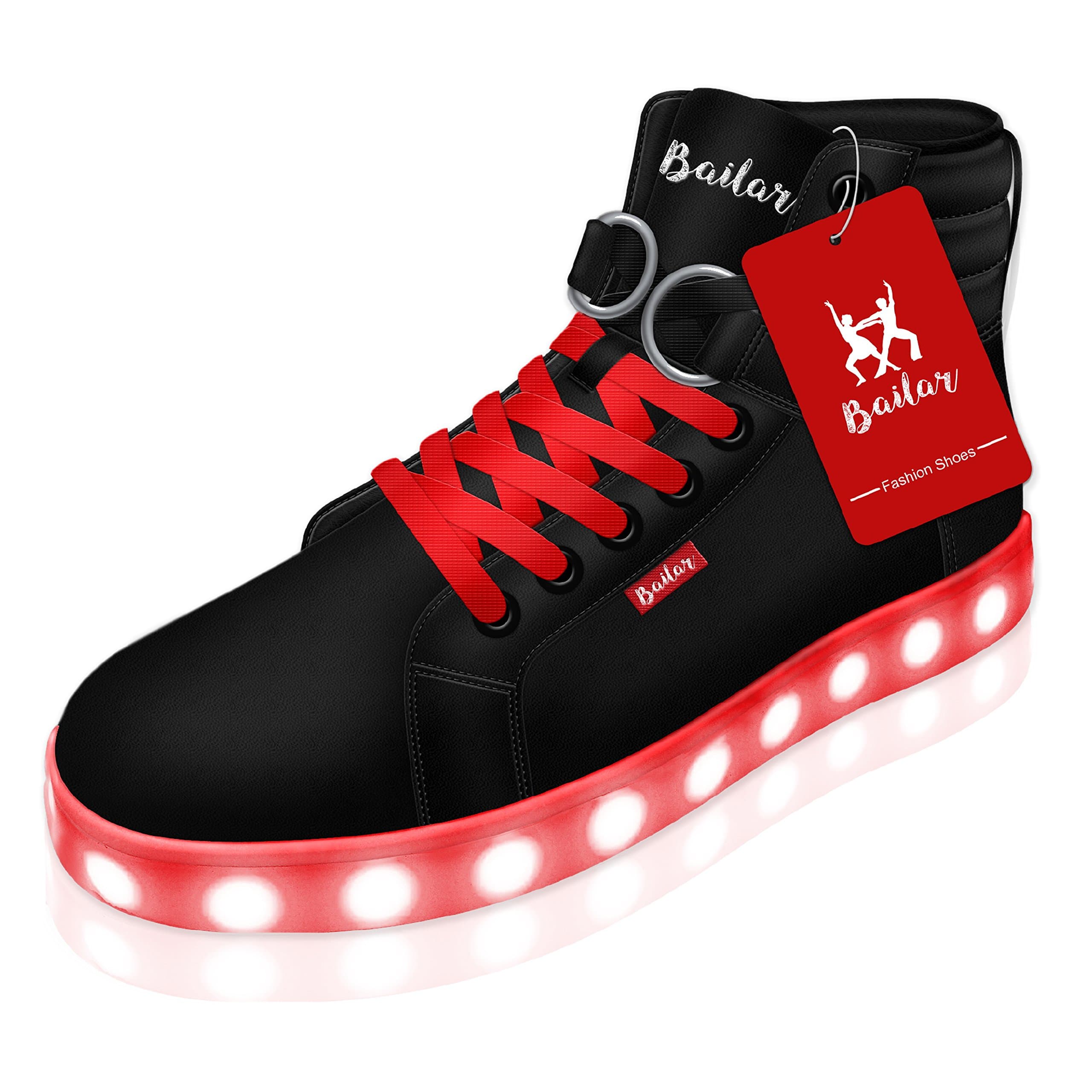 Led Shoes (8.5 B(M) US, Black)