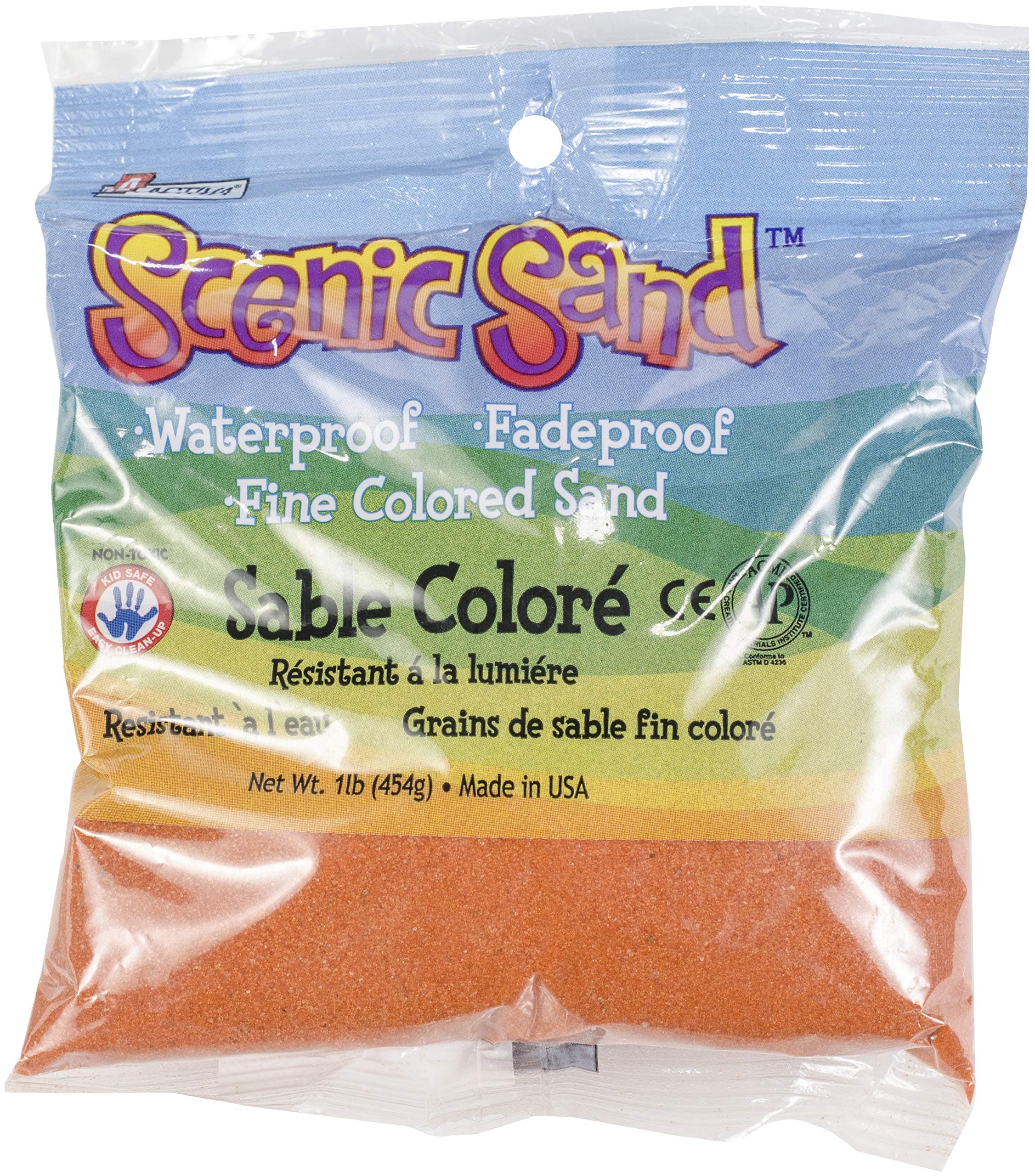 ACTIVA SCENIC SAND 1LB ORANGE
