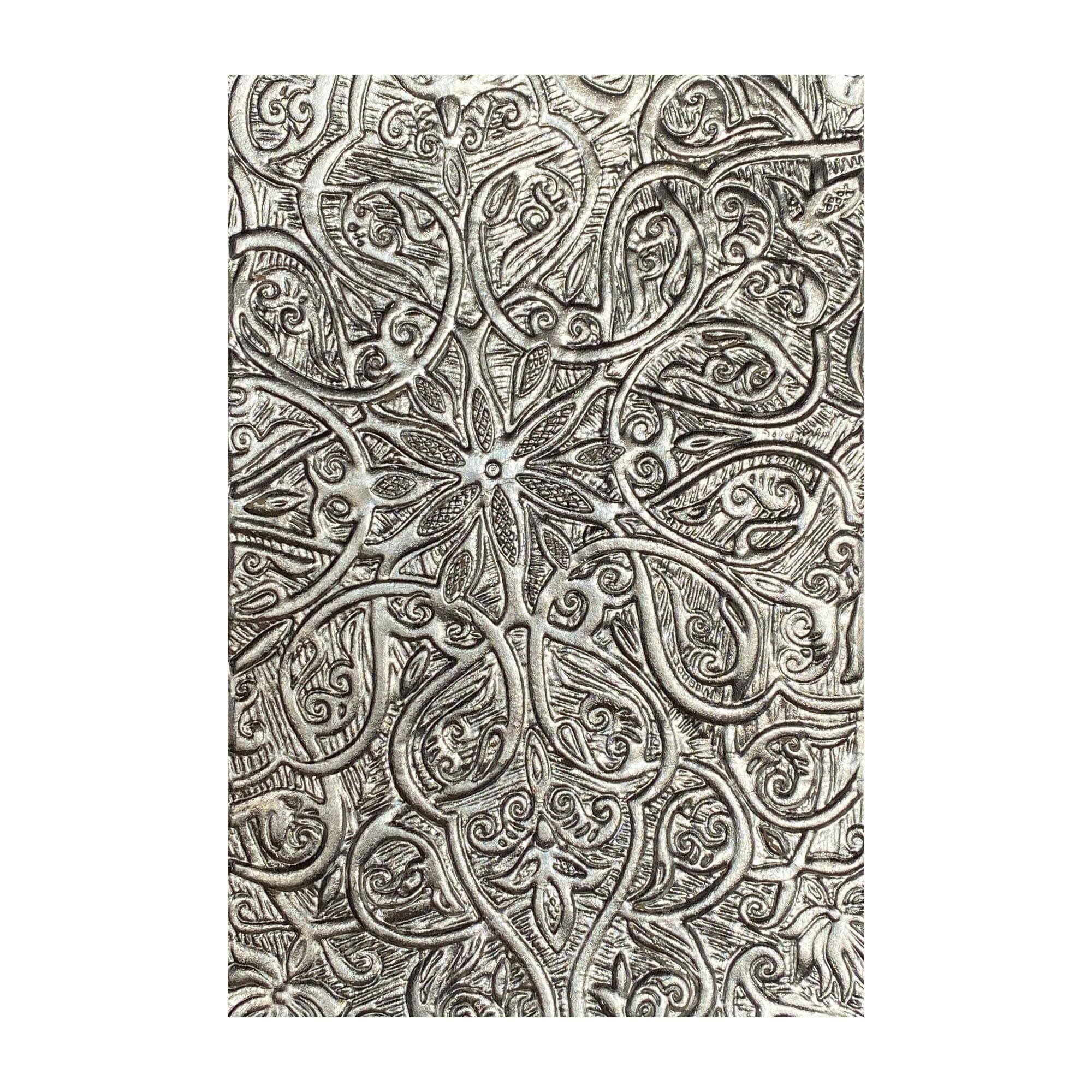 3-D Texture Fades Embossing Folder 664249 Engraved by Tim Holtz