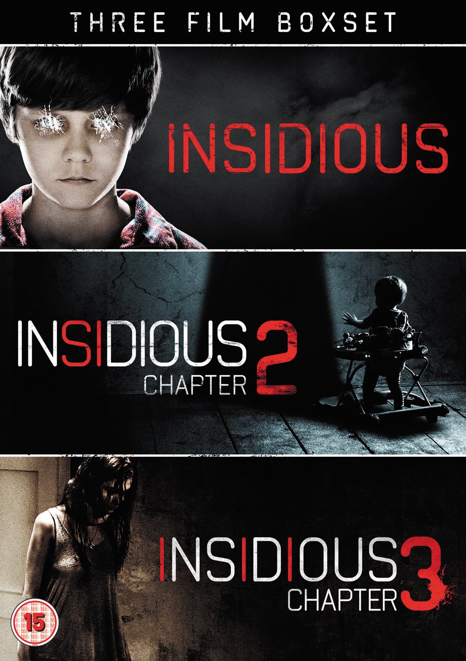 Insidious Triple: Insidious/Insidious 2/Insidious 3 [DVD]