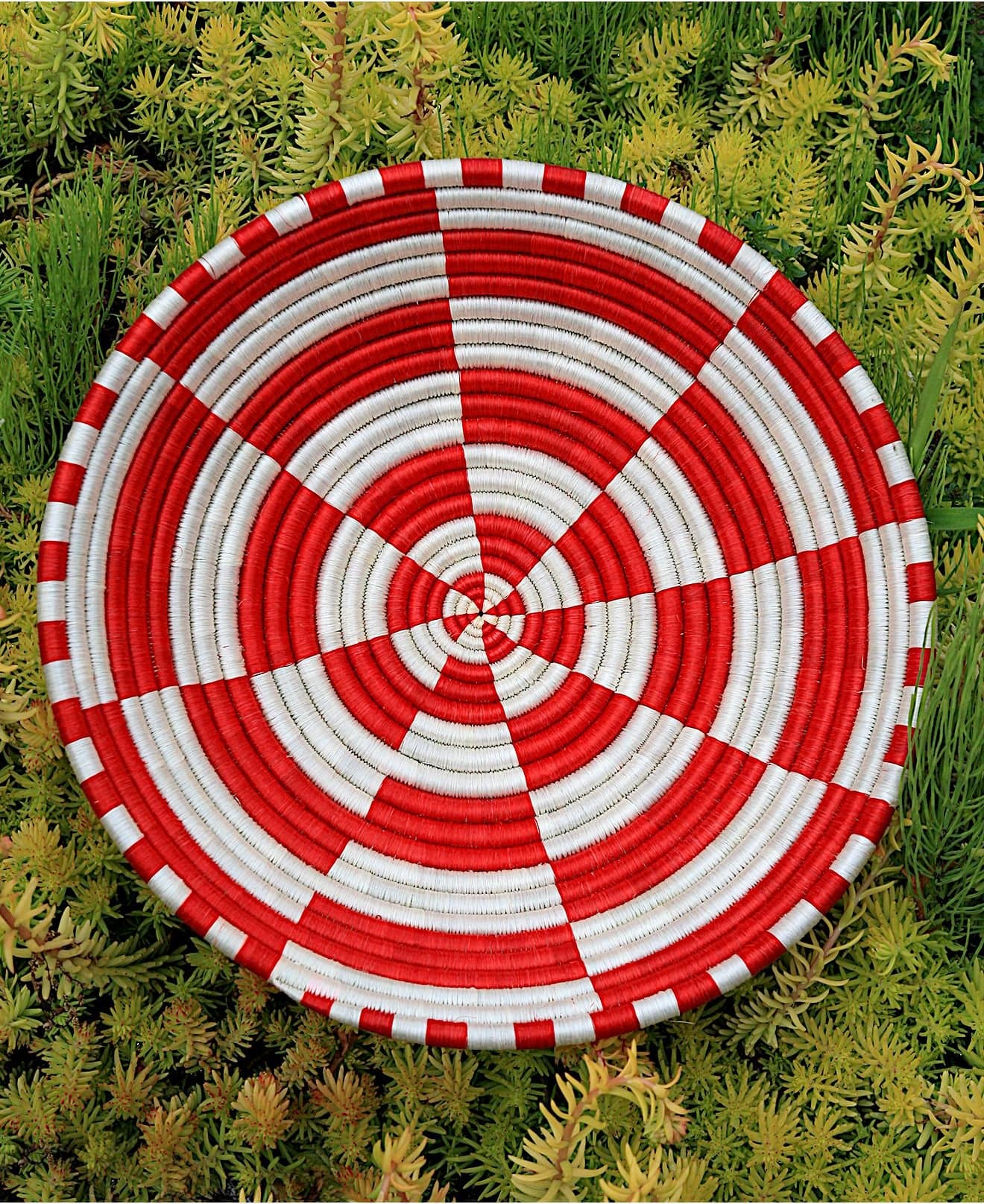 Fair Winds Trading Rwanda Basket Fruit Bowl 12"