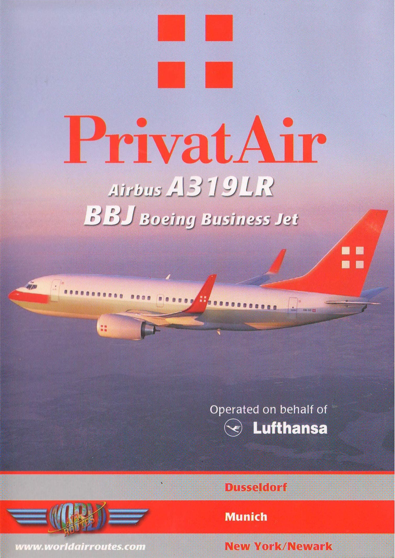 PrivatAir A319LR / BBJ Cockpit (DVD)