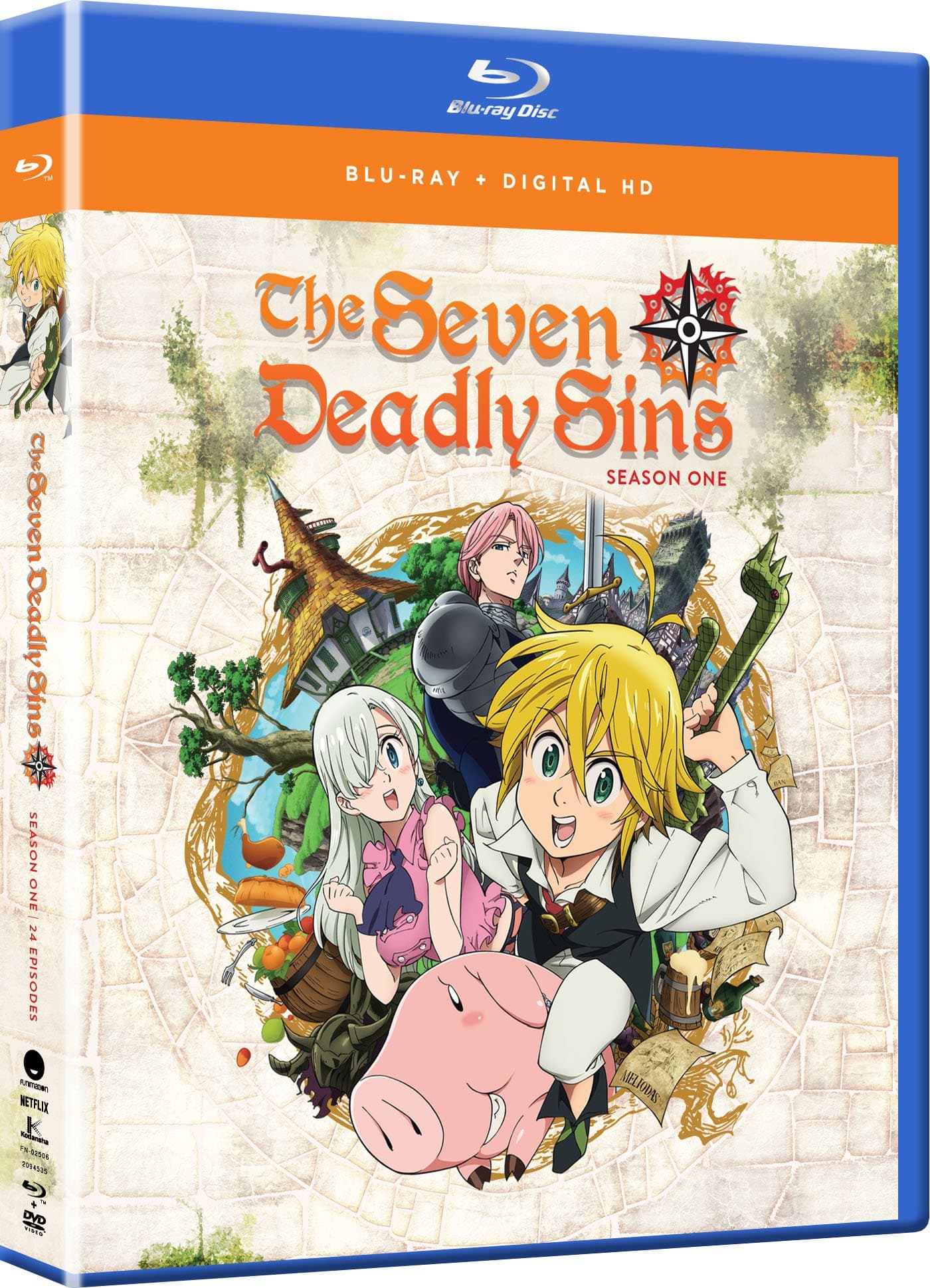 Seven Deadly Sins: Season One [Blu-ray]