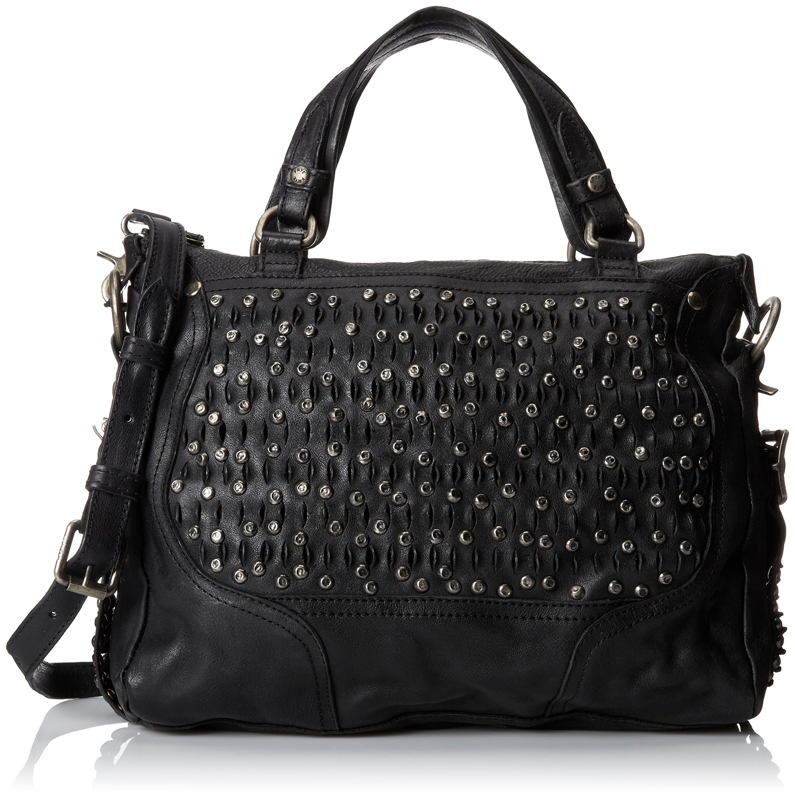 FRYE Diana Stud Satchel Top Handle Handbag