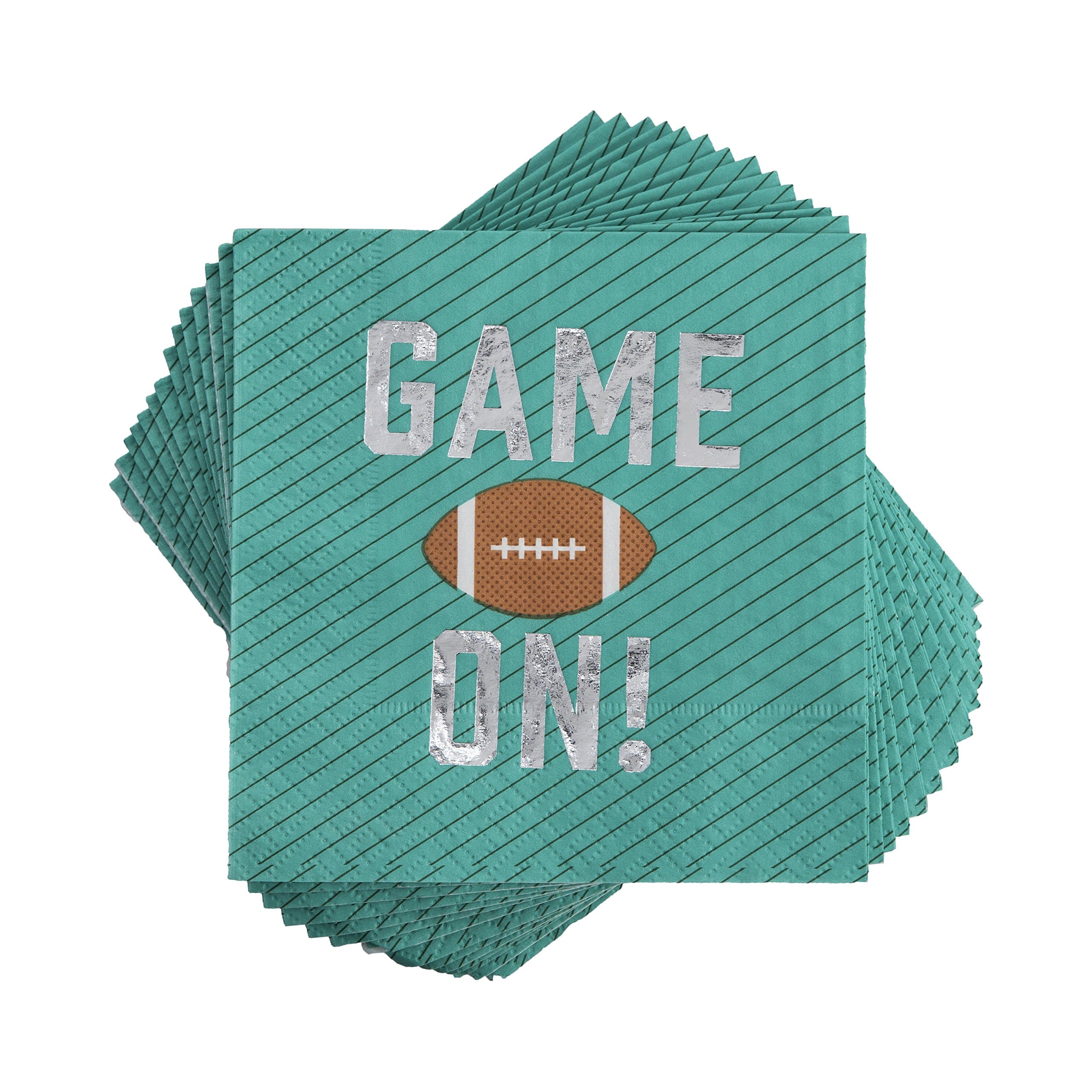 Cakewalk (Party) 7134 Game on Appetizer Napkin, Multi-Colour